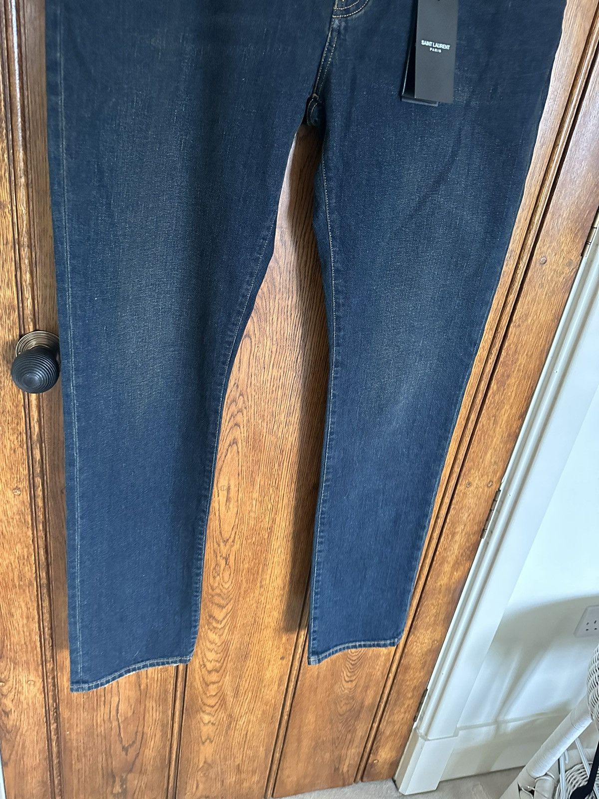 Saint Laurent Paris FW16 Saint Laurent Palladium dirty denim jeans Hedi d02 36 Size US 36 / EU 52 - 9 Thumbnail