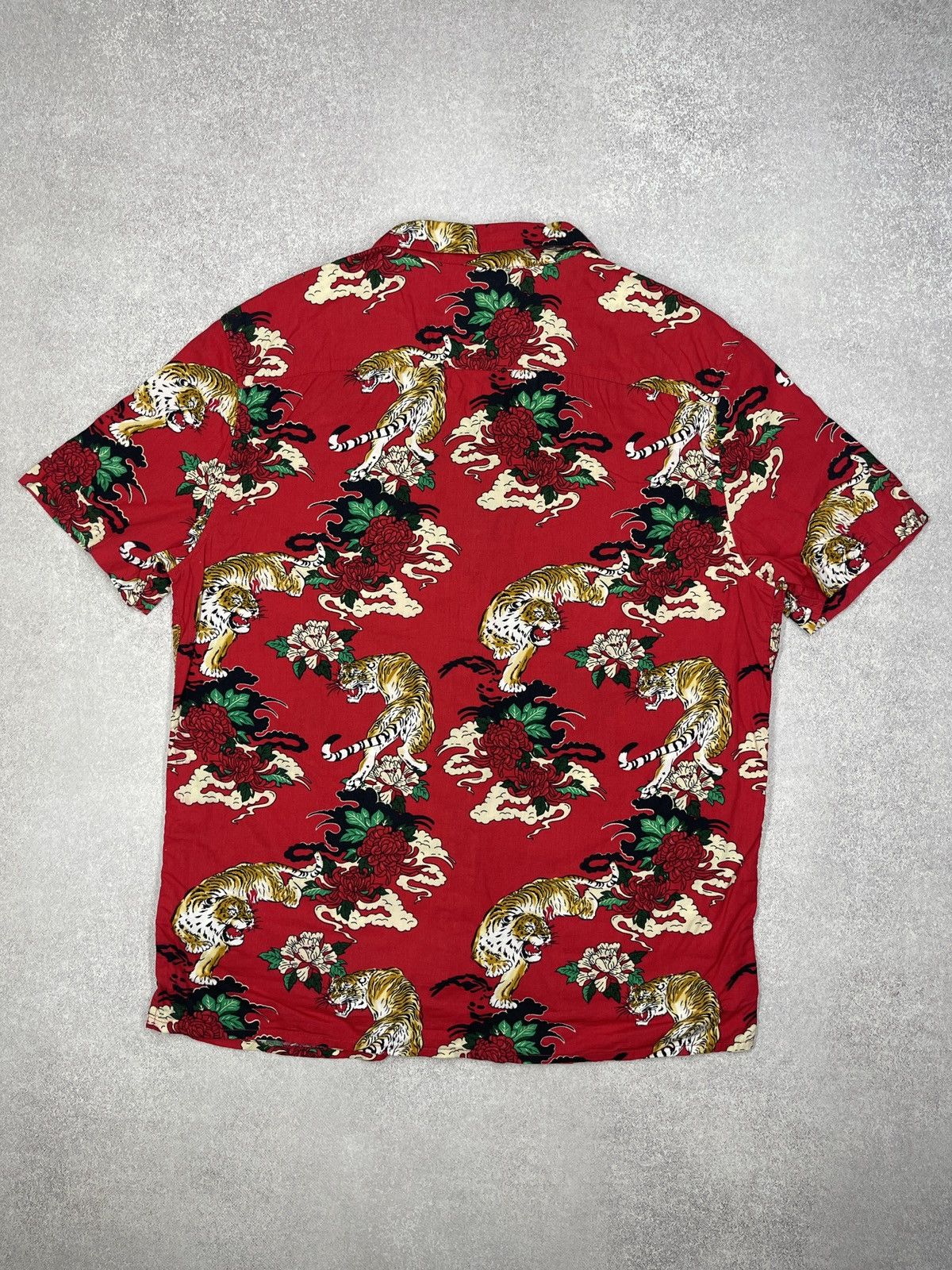 Other Mens Maison Cinqcent Japanese Style Shirt Tiger Full Print Size US L / EU 52-54 / 3 - 5 Thumbnail