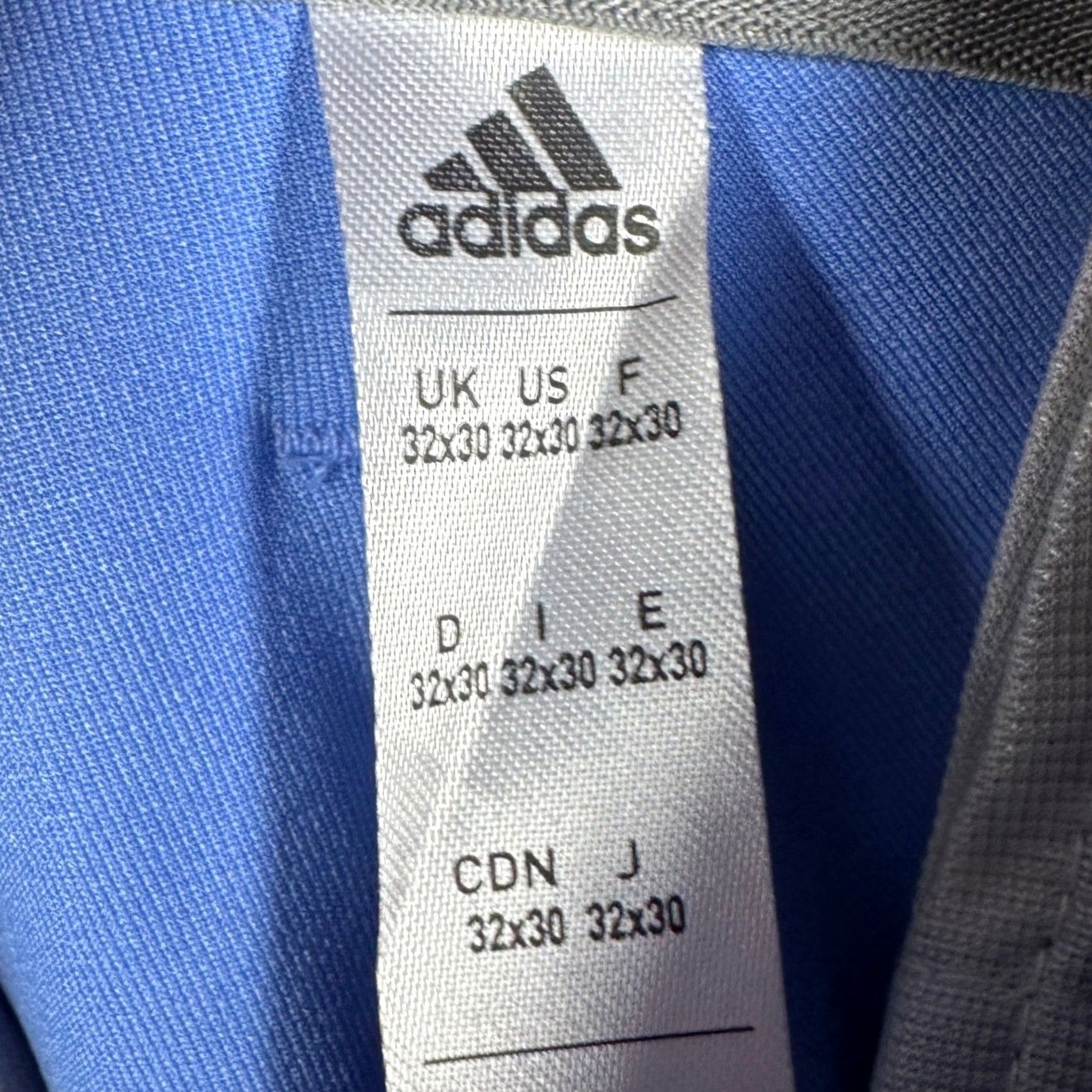 Adidas Adidas Golf Pants Mens Light Blue Chino Flat Front Performance Straight 32X30 Size US 32 / EU 48 - 3 Thumbnail