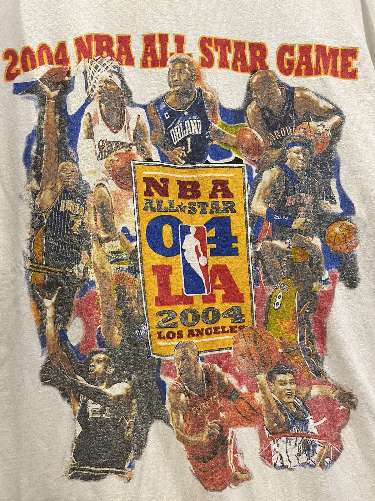 NBA Vintage 2004 NBA All-Star Long Sleeve T-Shirt Size US XL / EU 56 / 4 - 3 Thumbnail