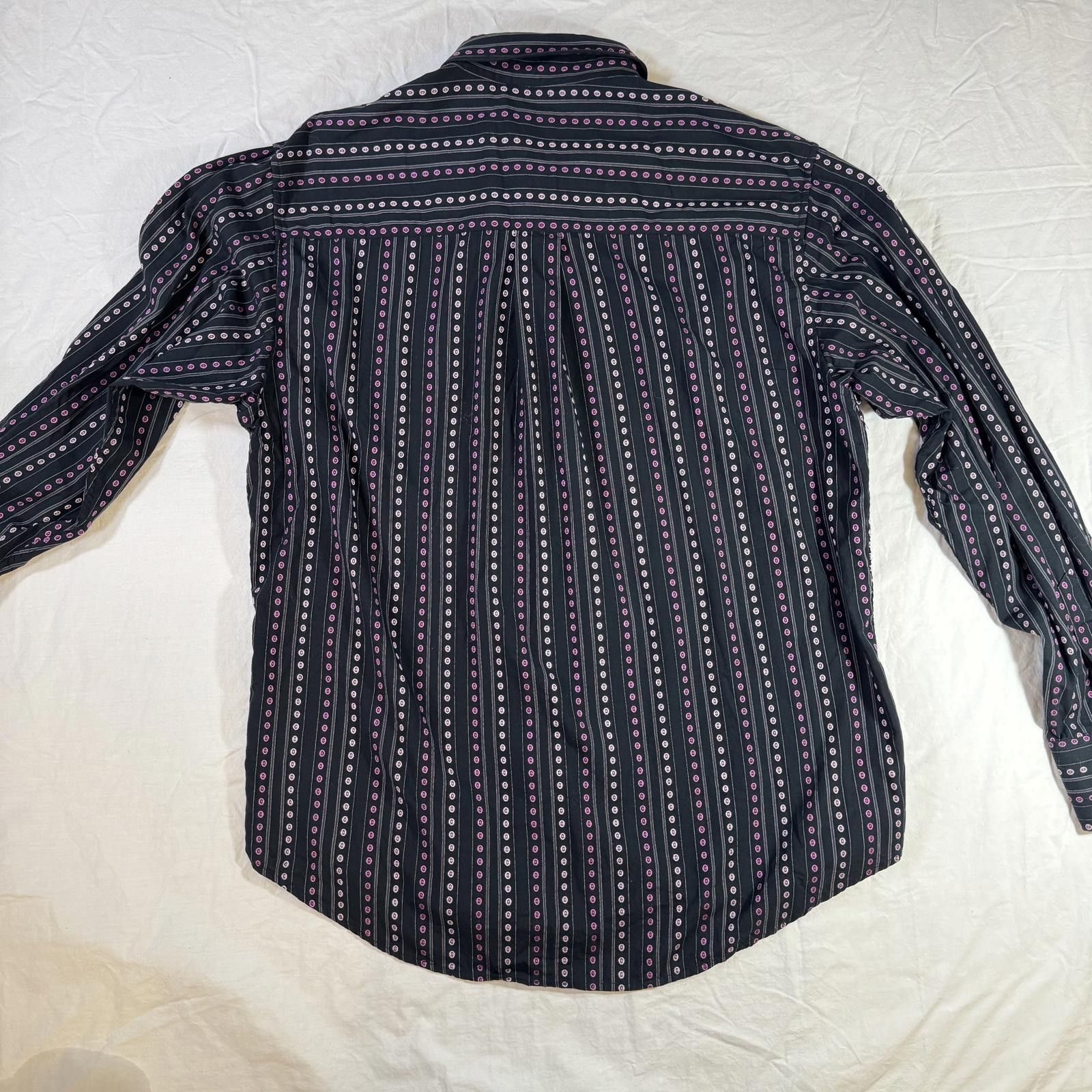 Designer Cezani Men's Long Sleeve Button Up Dress Shirt Polka Dots Size US L / EU 52-54 / 3 - 7 Thumbnail