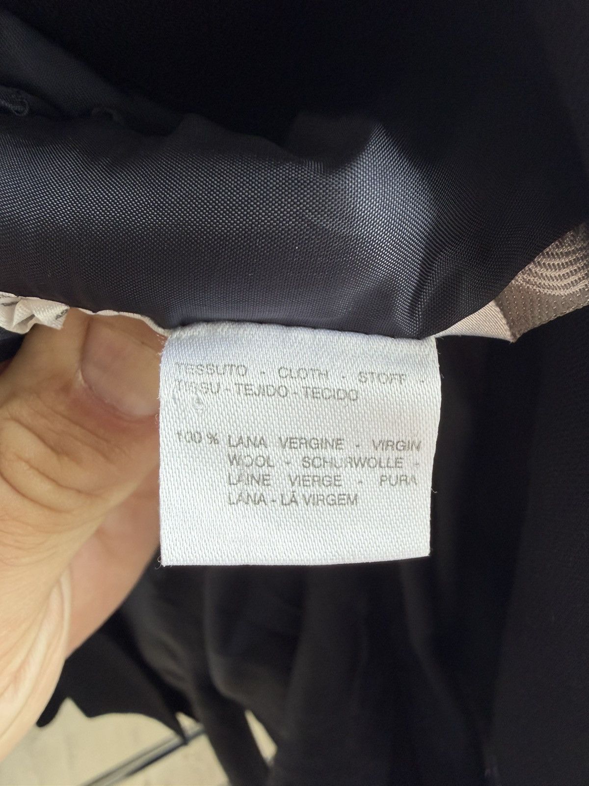 Max Mara Max Mara Wool Double Breasted Blazer black jacket size 42 M Size M / US 6-8 / IT 42-44 - 13 Thumbnail