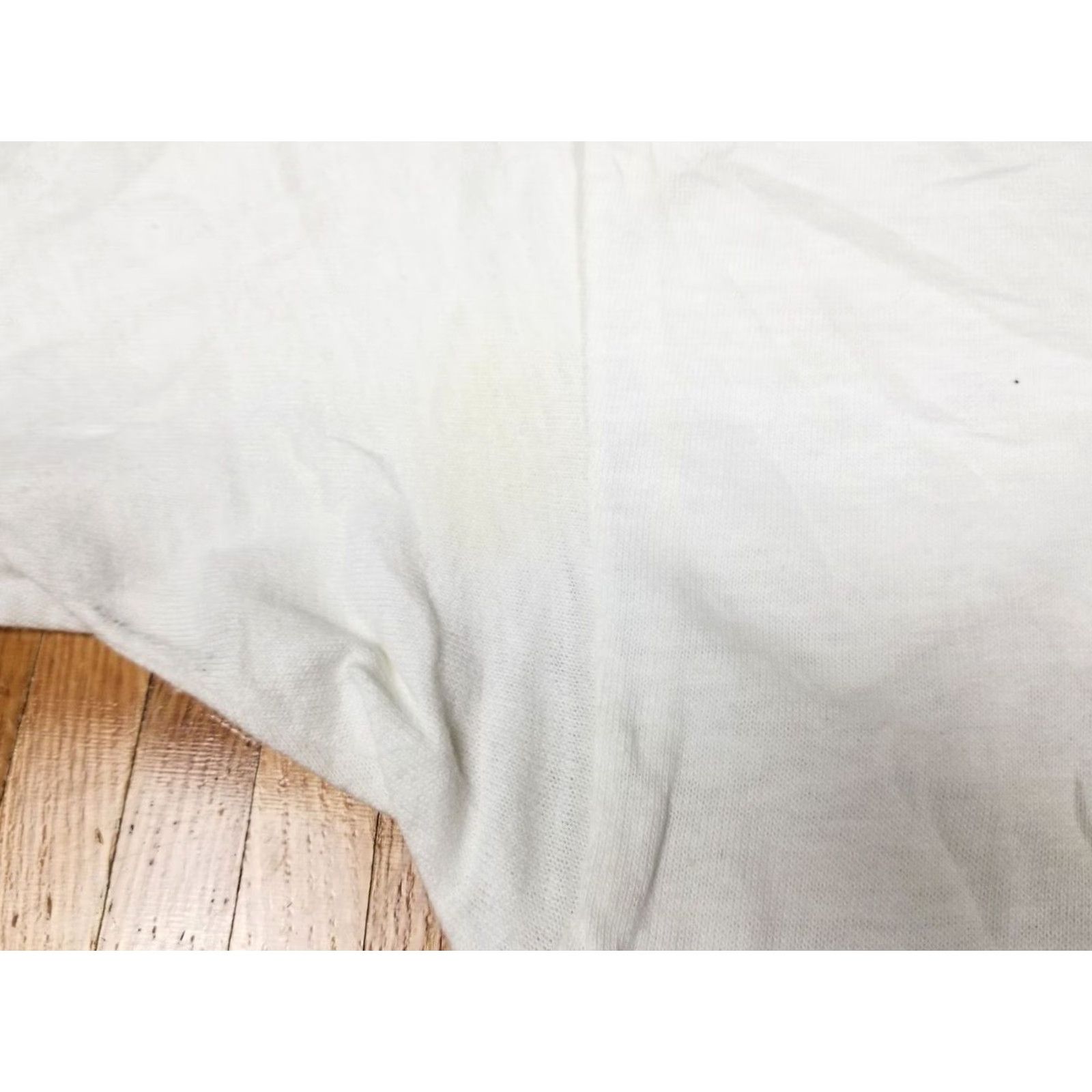 Champion VINTAGE CHAMPION T-SHIRT BLUE BAR WHITE COTTON 70's SZ L Men's Short Sleeve Round Neck Band Rock USA University 18 INCH 32 INCH Size US L / EU 52-54 / 3 - 5 Thumbnail