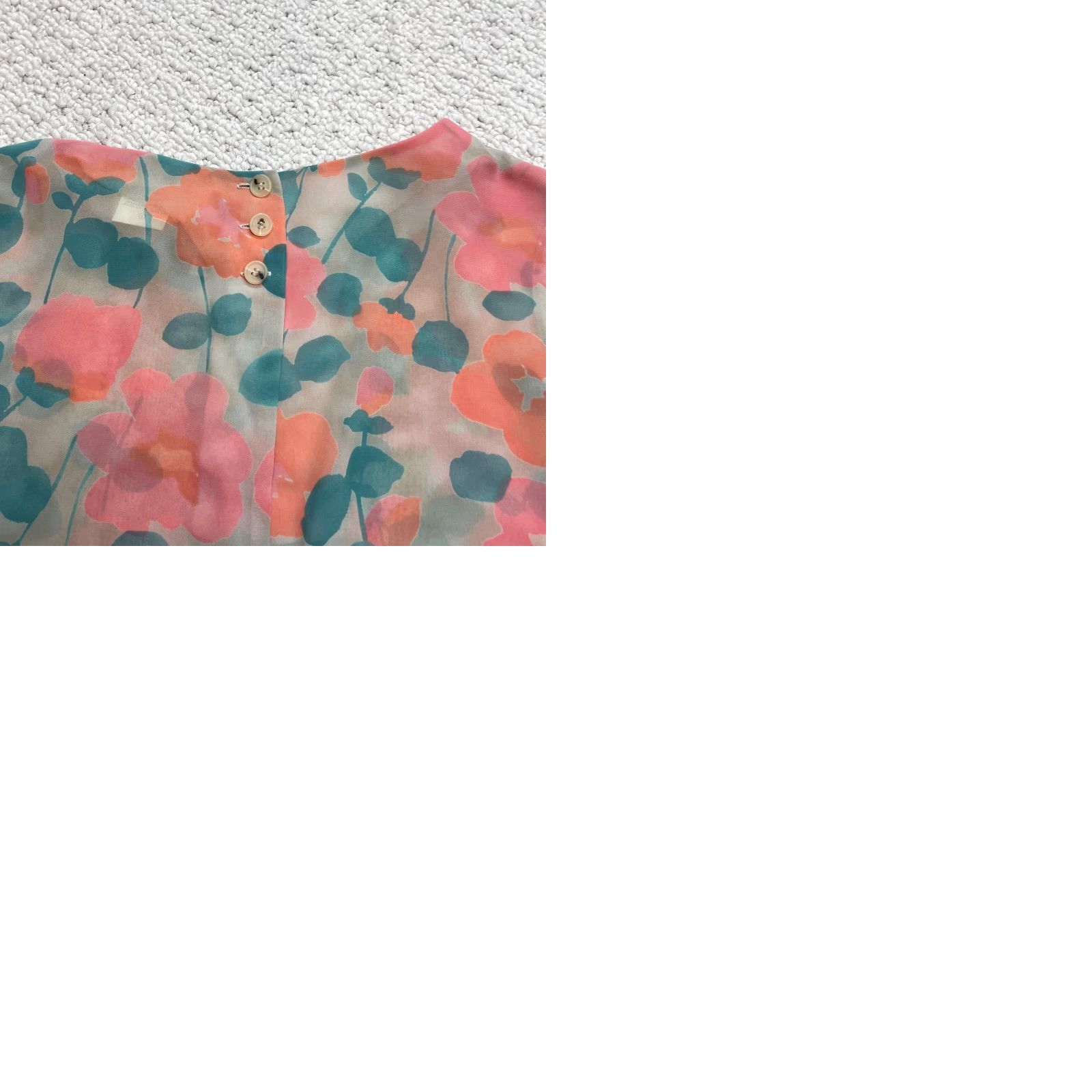 Vintage Harve Benard Jacket Blouse and Tank Combo Womens 16W Floral Jacket? Size XXL / US 16-18 / IT 52-54 - 10 Thumbnail