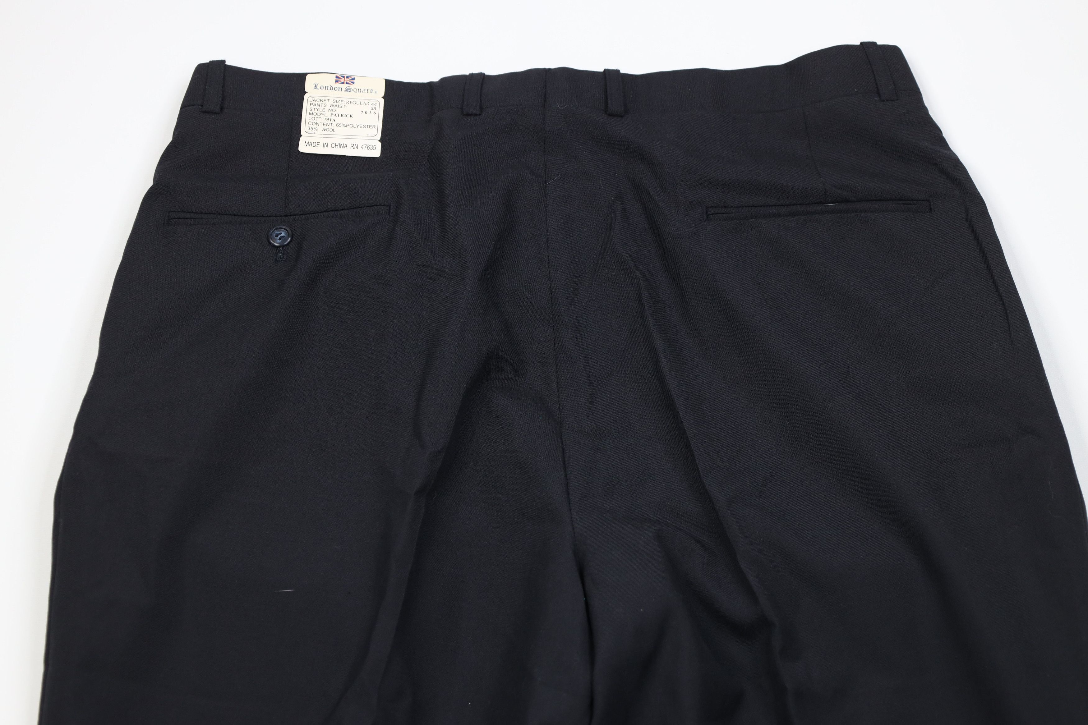 Vintage Deadstock Vintage 90s Streetwear Knit Wide Leg Chino Pants Size US 38 / EU 54 - 9 Thumbnail