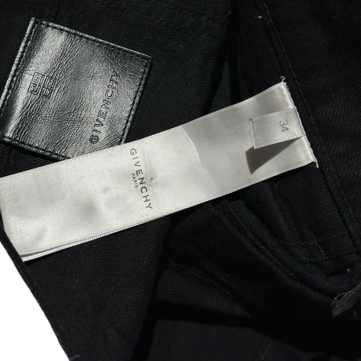 Givenchy Crackled painted thigh zip denim Size US 34 / EU 50 - 5 Thumbnail