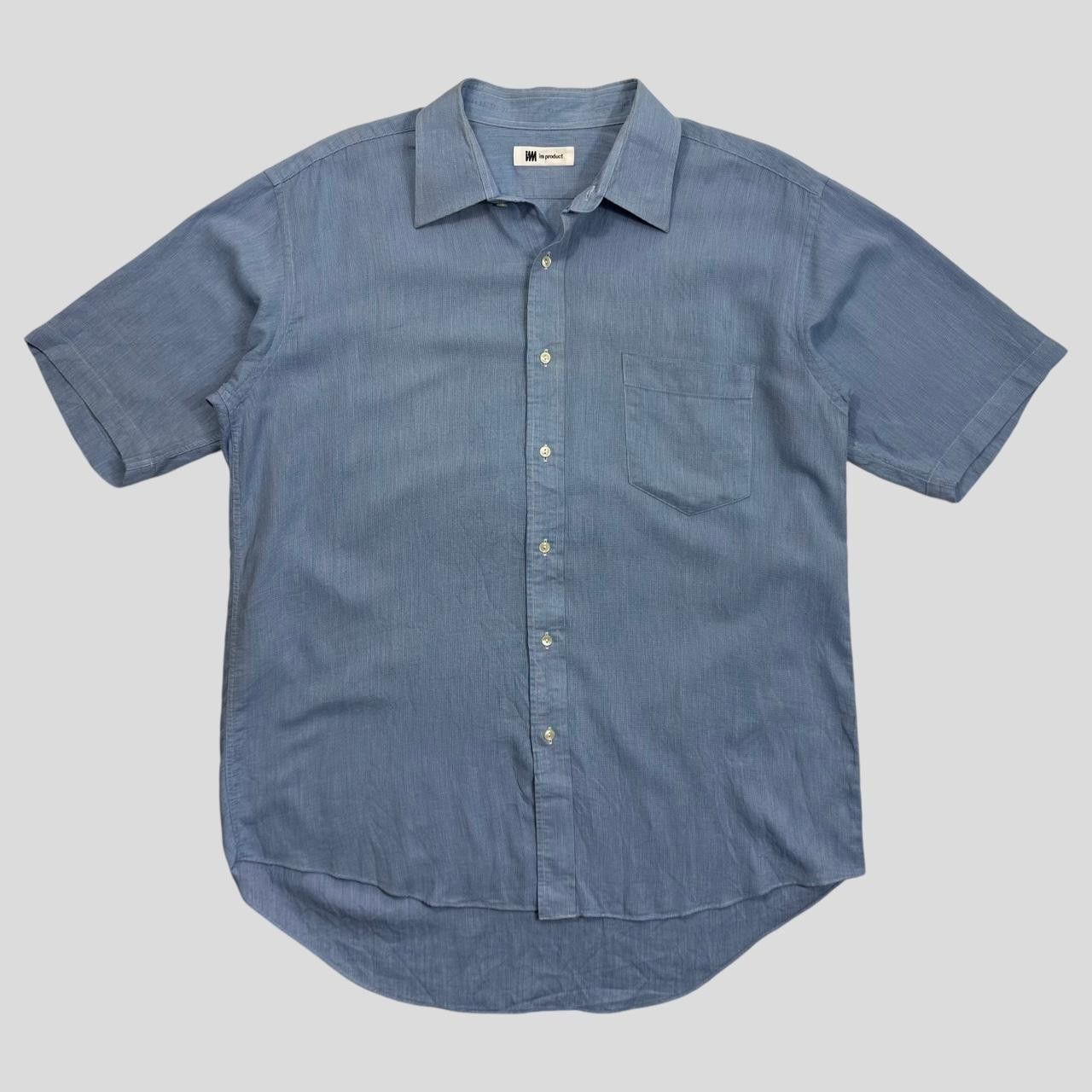 Issey Miyake Issey Miyake 00’s Textured Cotton Shirt - M/L Size US M / EU 48-50 / 2 - 1 Thumbnail