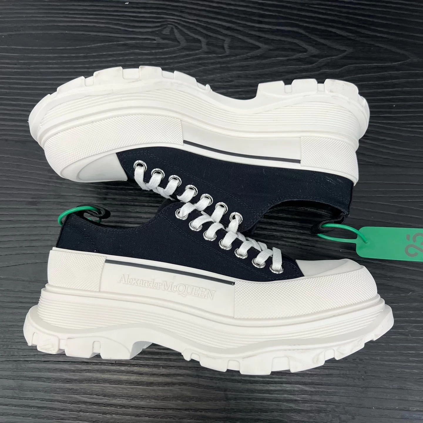 Alexander McQueen McQ Black & White Martin boots Size US 7 / EU 40 - 2 Thumbnail