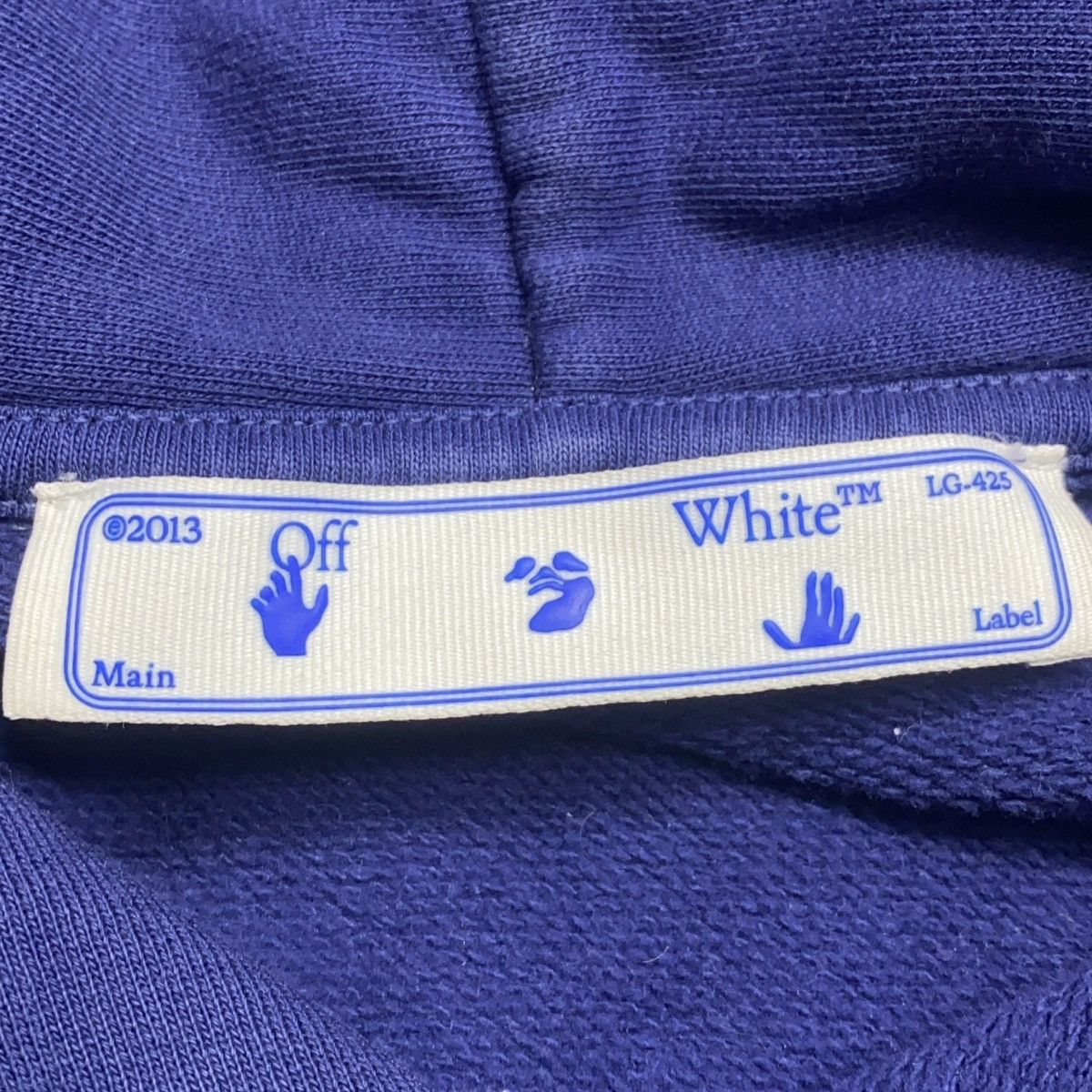 Off-White Off-White c/o Virgil Abloh Rubber Arrow Slim Hoodie Size US M / EU 48-50 / 2 - 3 Thumbnail