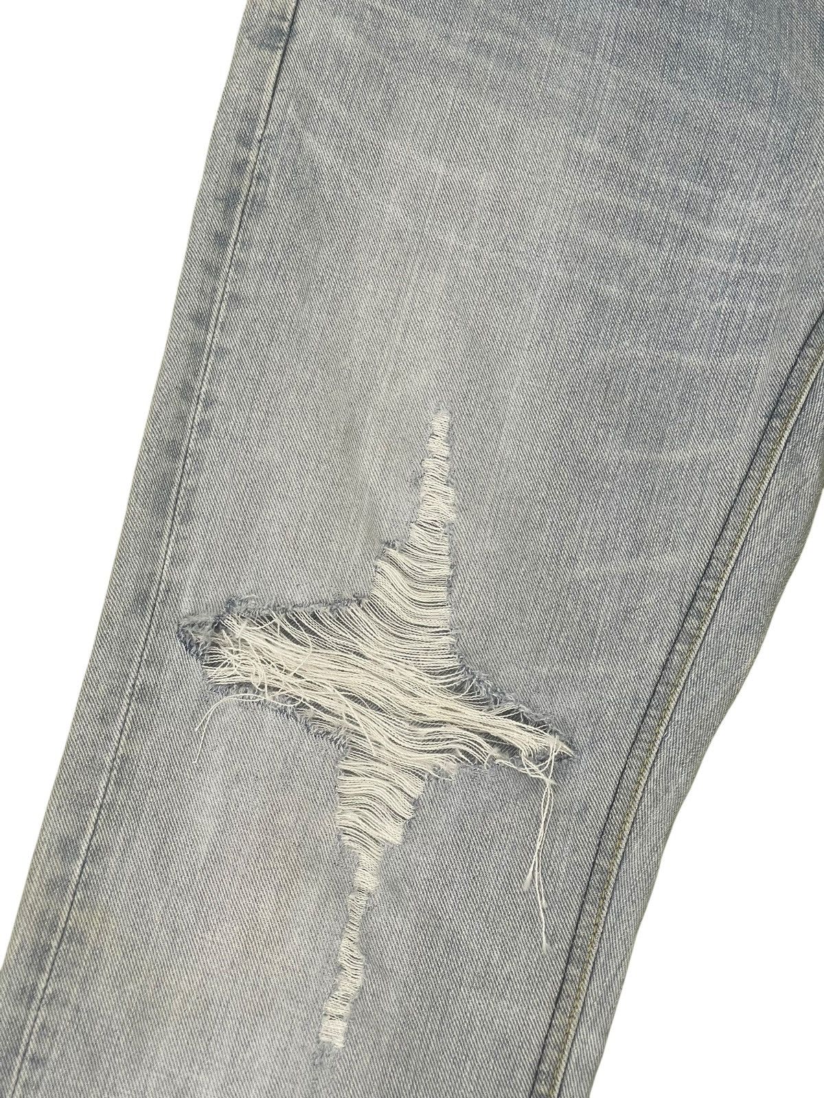 Japanese Brand Flare Jeans Lee Japan Distress Boot Cut 2🟦3 Size US 30 / EU 46 - 9 Thumbnail