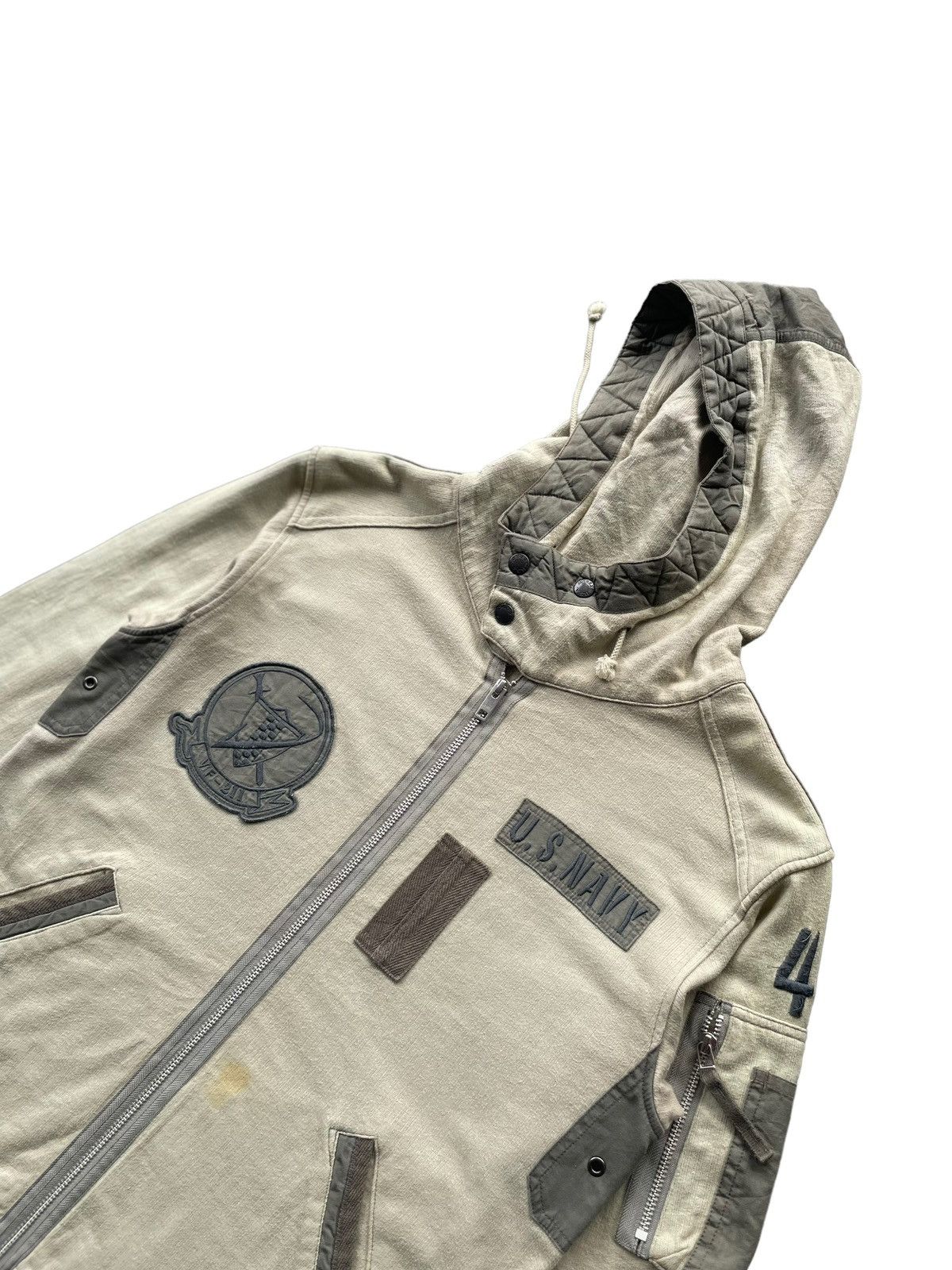 Avirex Avirex Us Navy Zipper Hoodie Size US M / EU 48-50 / 2 - 2 Thumbnail