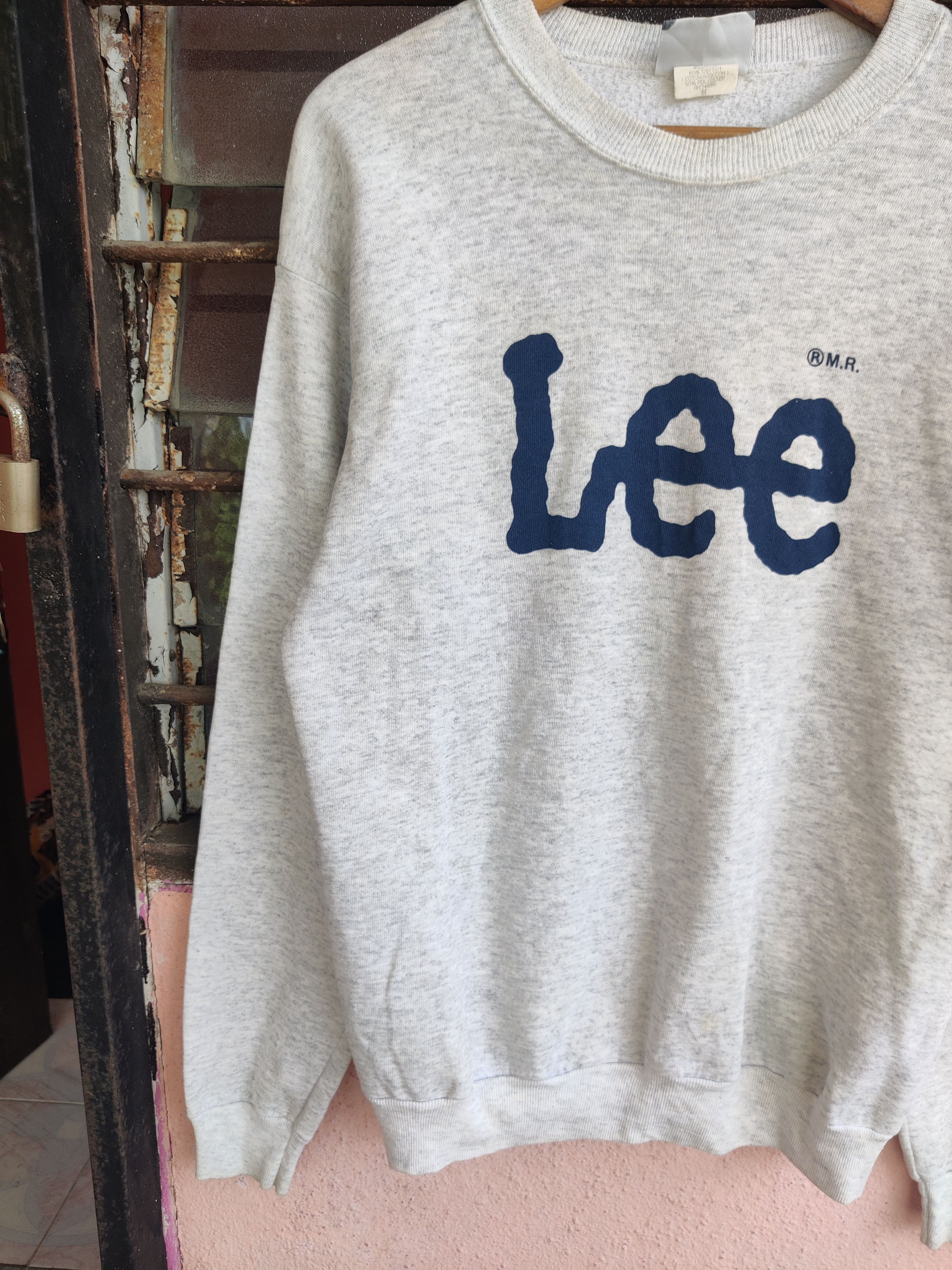Lee Vintage Archival 90's Lee Big Logo Crewneck Sweatshirt Size US M / EU 48-50 / 2 - 4 Thumbnail