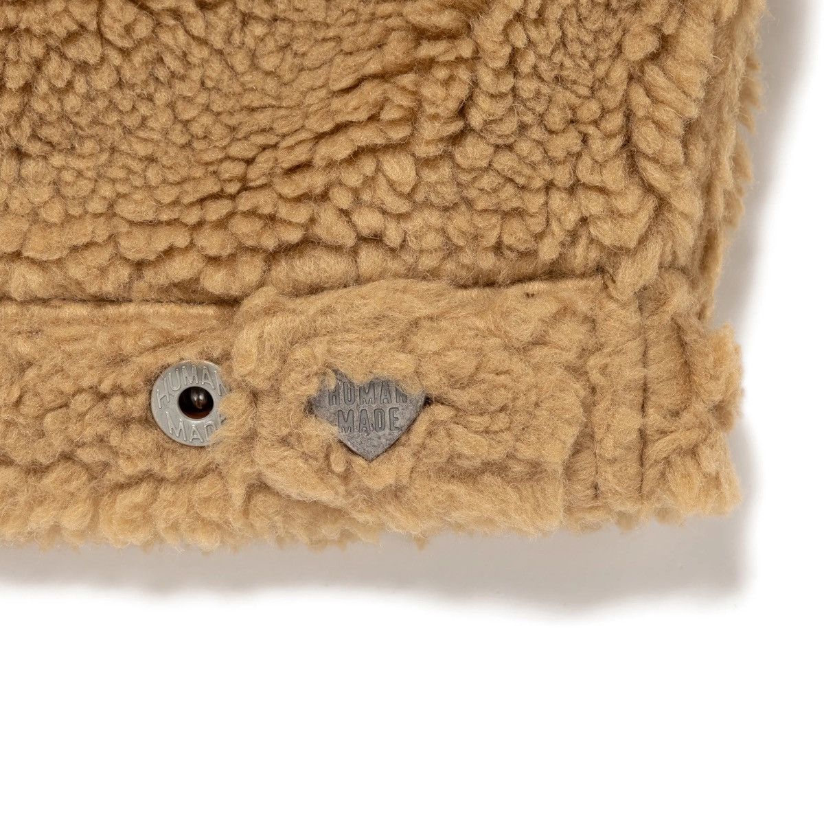 Japanese Brand Human Made Fleece Jacket Size ONE SIZE - 6 Thumbnail