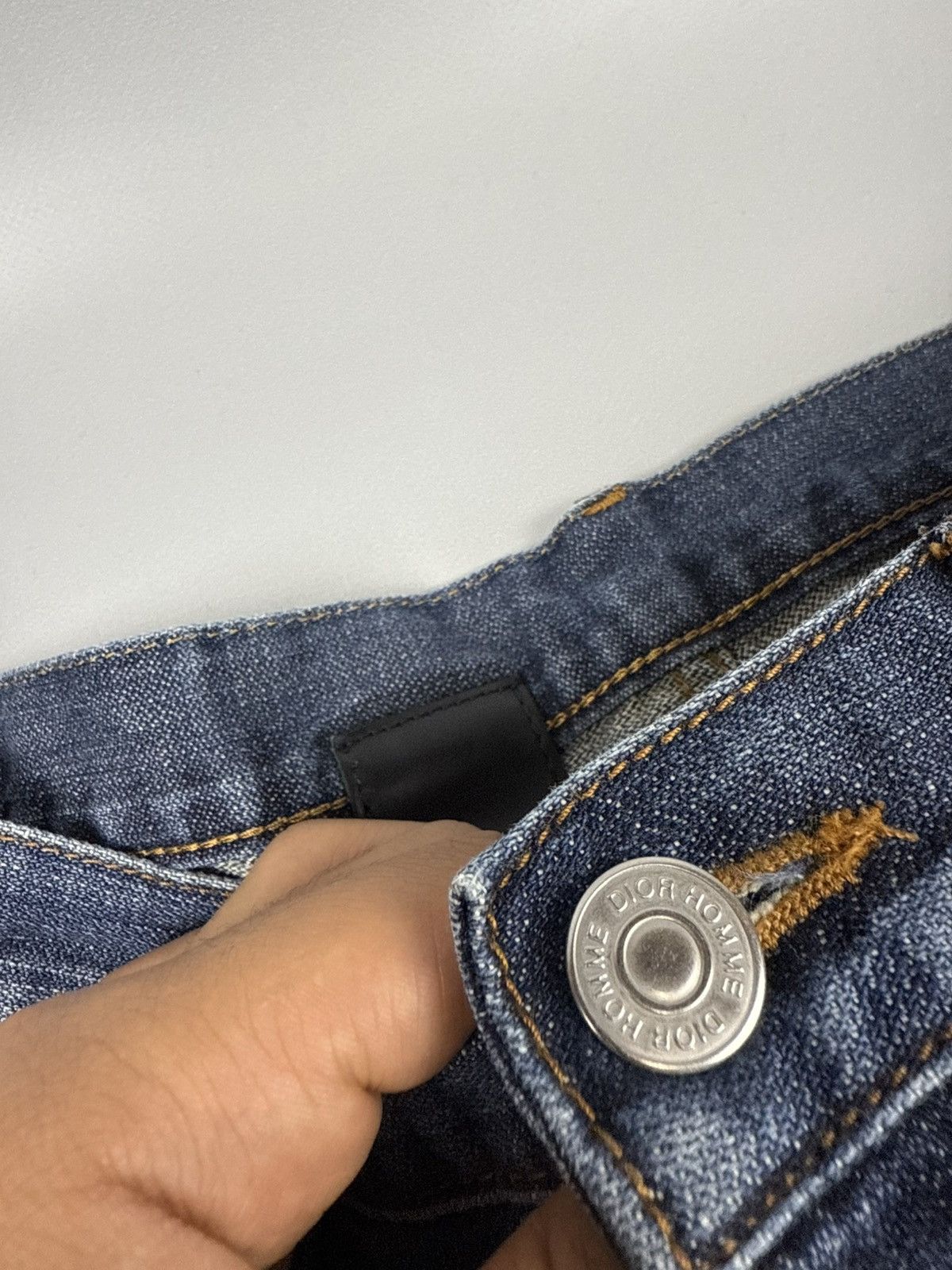 Dior Dior jeans denim pants iconic model size w32 Size US 32 / EU 48 - 13 Thumbnail