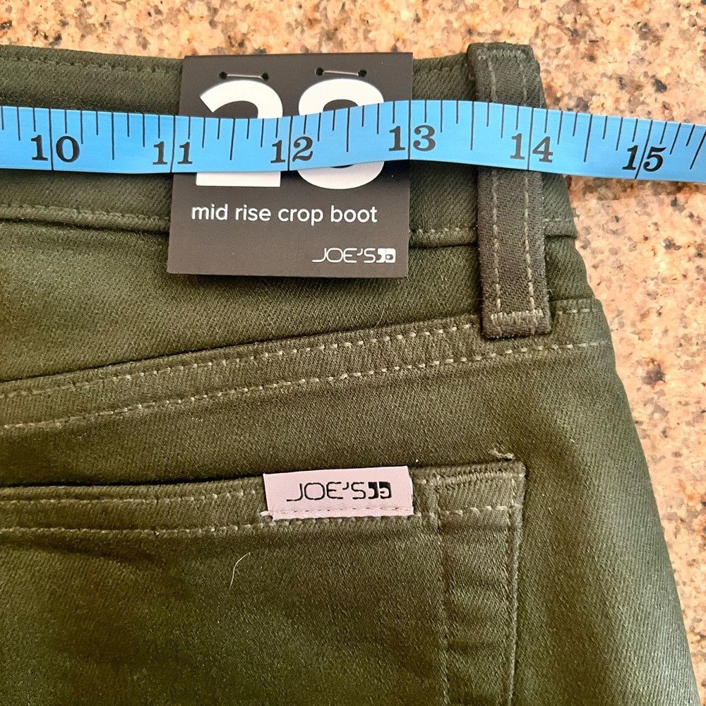 Joe's Joe’s Jeans The Callie Coated Bootcut Jeans Olive Green Siz Size 28" / US 6 / IT 42 - 6 Thumbnail