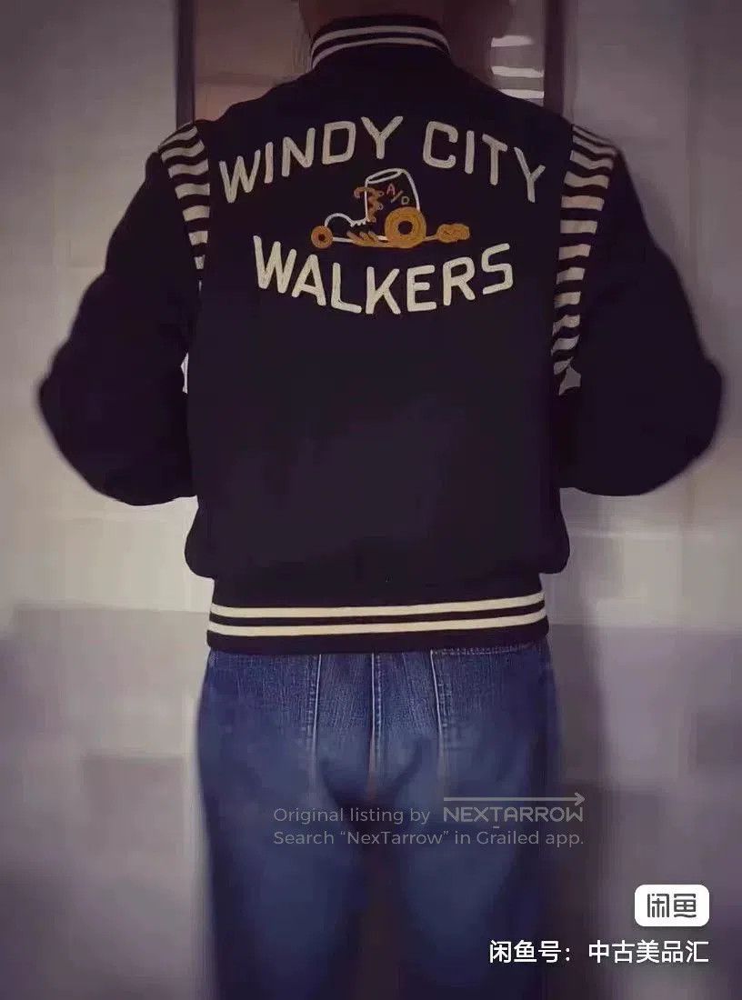 The Real McCoy's Joe McCoy Wool Baseball Jacket. Size US M / EU 48-50 / 2 - 9 Thumbnail