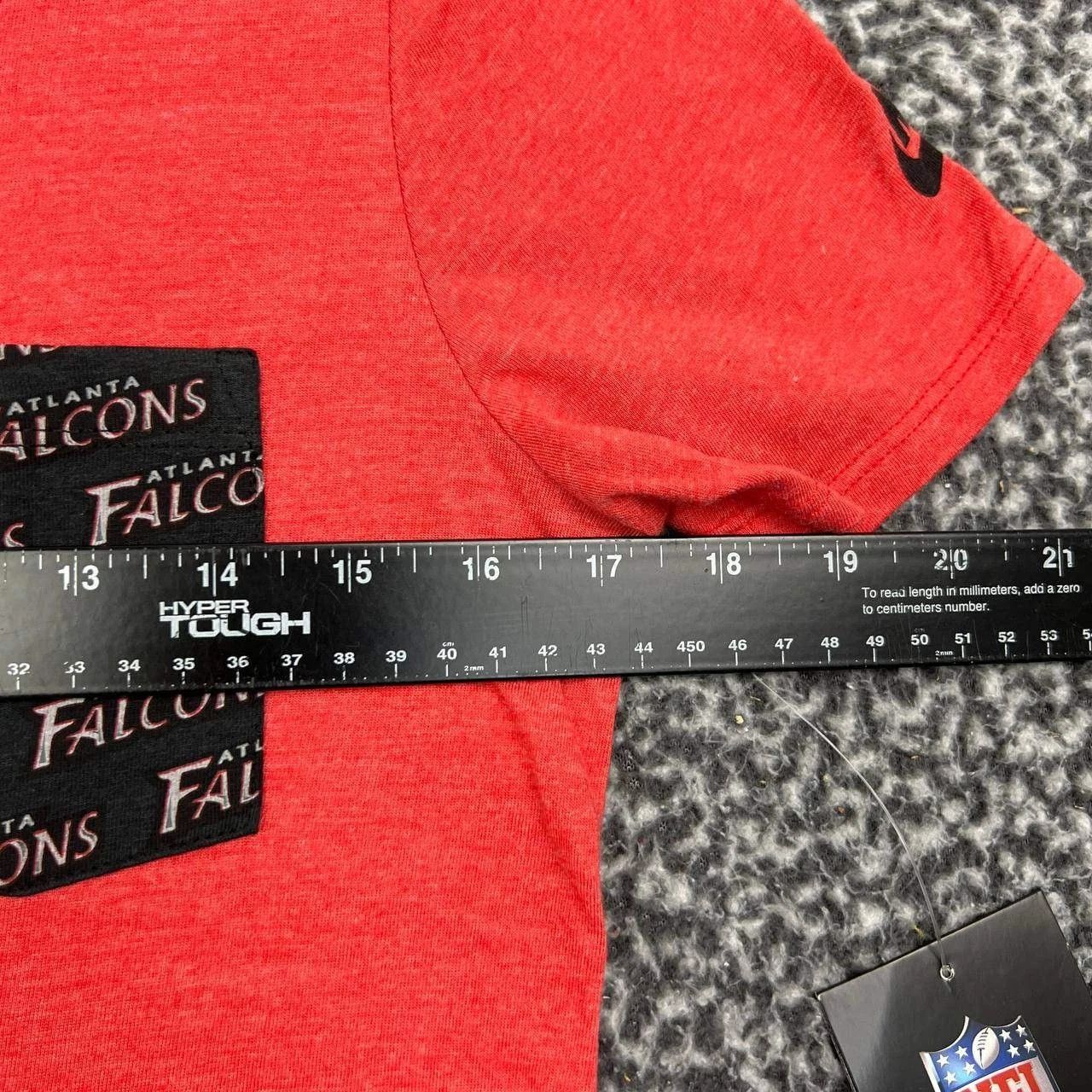 Nike Atlanta Falcons Shirt Women M Nike NFL Short Sleeve V-Neck Size M / US 6-8 / IT 42-44 - 5 Thumbnail
