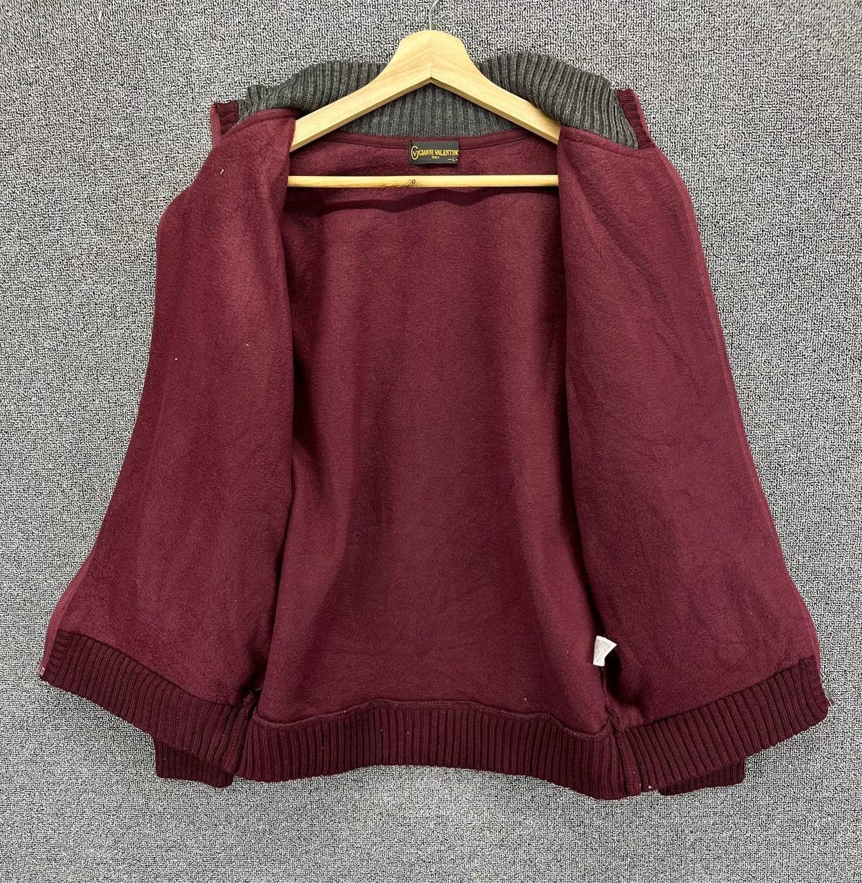 Gianni Valentino Vintage Gianni Valentino Rare Knit Jacket Size US L / EU 52-54 / 3 - 6 Thumbnail