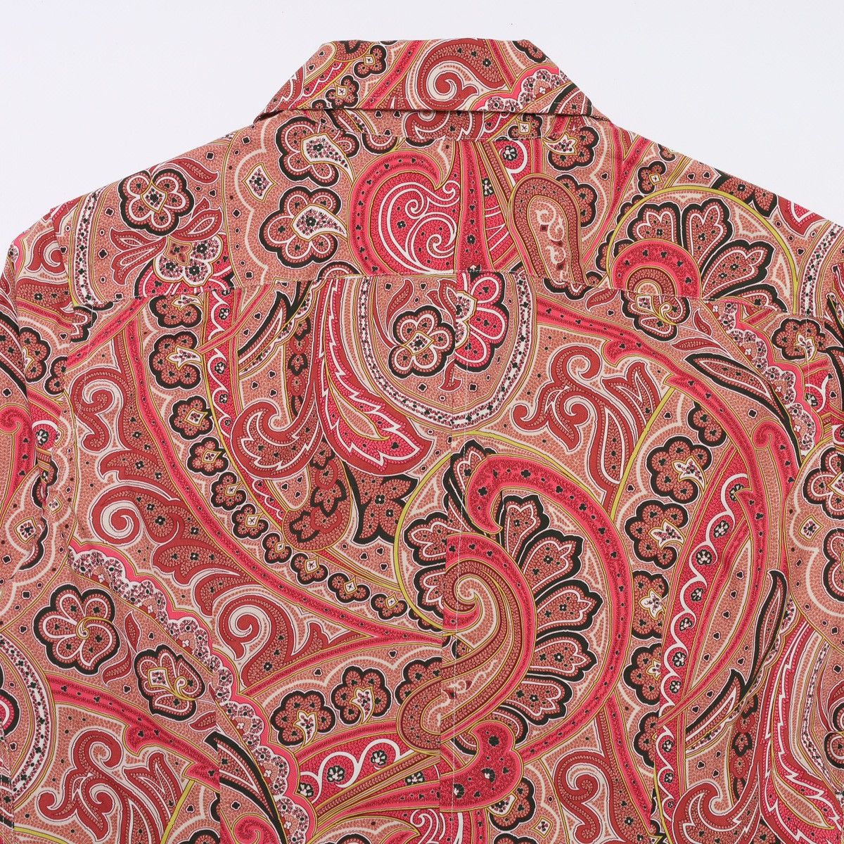 Etro Etro Milano Printed Floral Pattern Shirt Button Red Pink Size S / US 4 / IT 40 - 13 Thumbnail