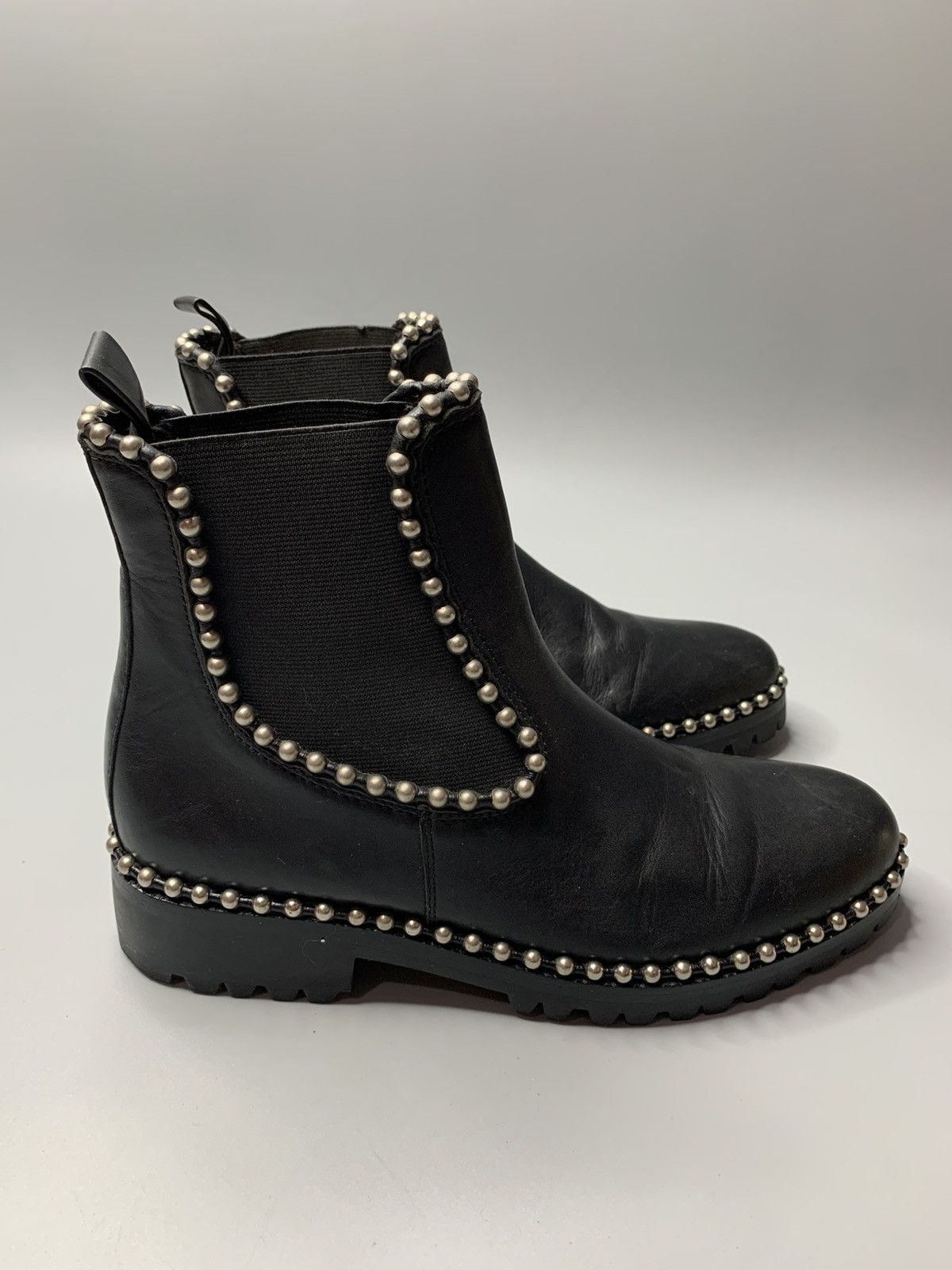 Alexander Wang Alexader Wang Spencer Studded Chelsea Boots Size US 7 / IT 37 - 4 Thumbnail