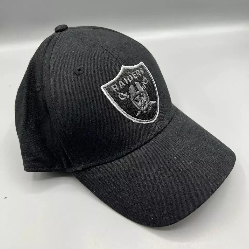NFL Las Vegas Raiders Hat Men NFL Team Apparel Strap Back Cap Size ONE SIZE - 3 Thumbnail
