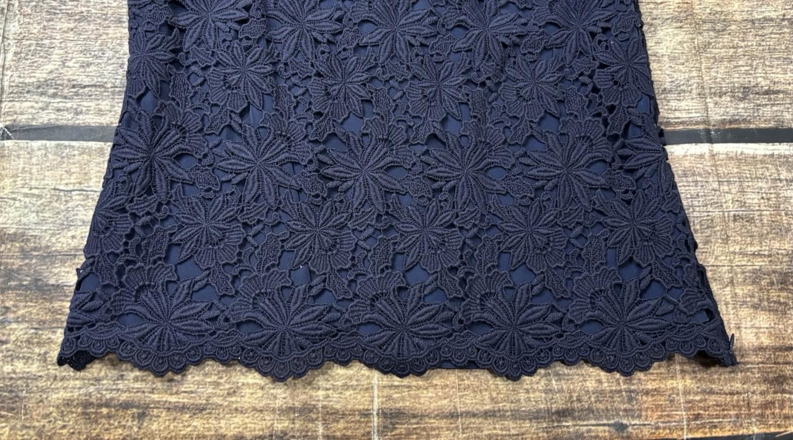 Other Talbots Top Womens 4P Floral Lace Lined Short Sleeve $119 Size S / US 4 / IT 40 - 5 Thumbnail