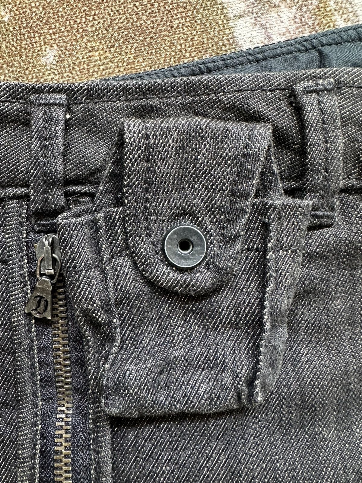 Diesel SS2007 Diesel Piccato spiral hybrid denim Size US 31 - 10 Thumbnail