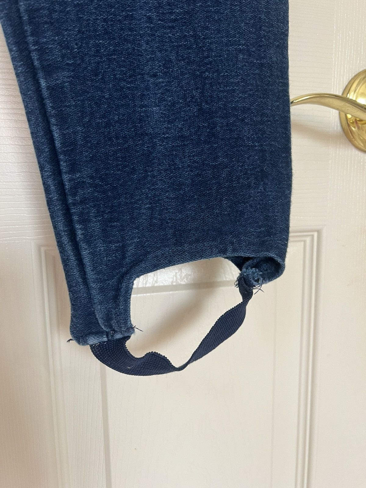 Bill Blass Vintage Bill Blass Stirrups Denim Made In USA Sz 12 Size 34" / US 12 / IT 48 - 3 Thumbnail