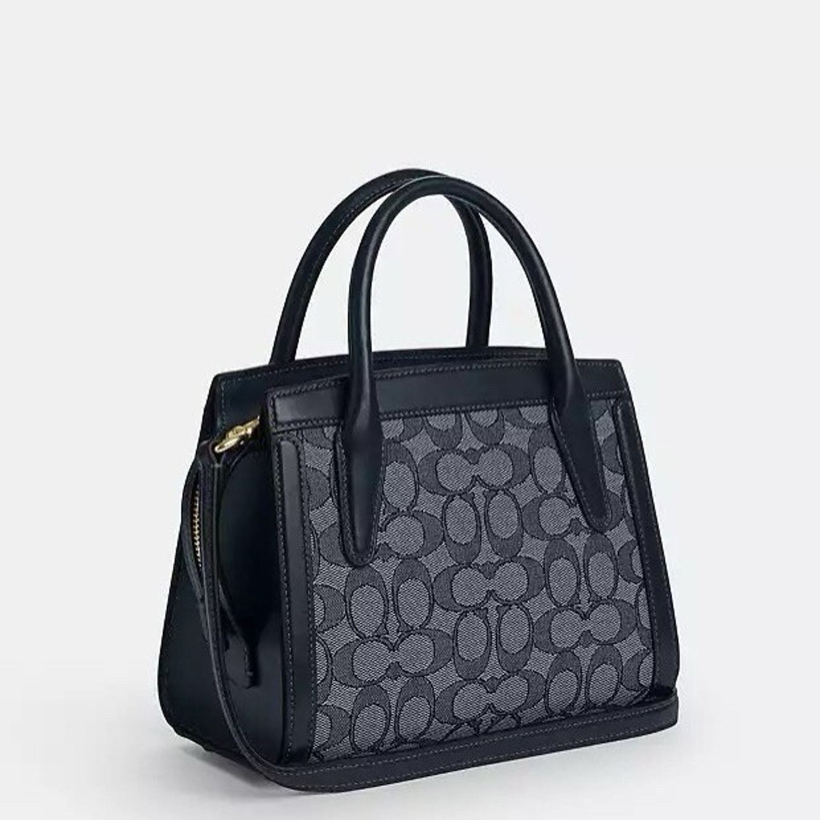 Coach NWT Coach Andrea Carryall Bag Signature Navy/Midnight CT766 Size ONE SIZE - 10 Thumbnail