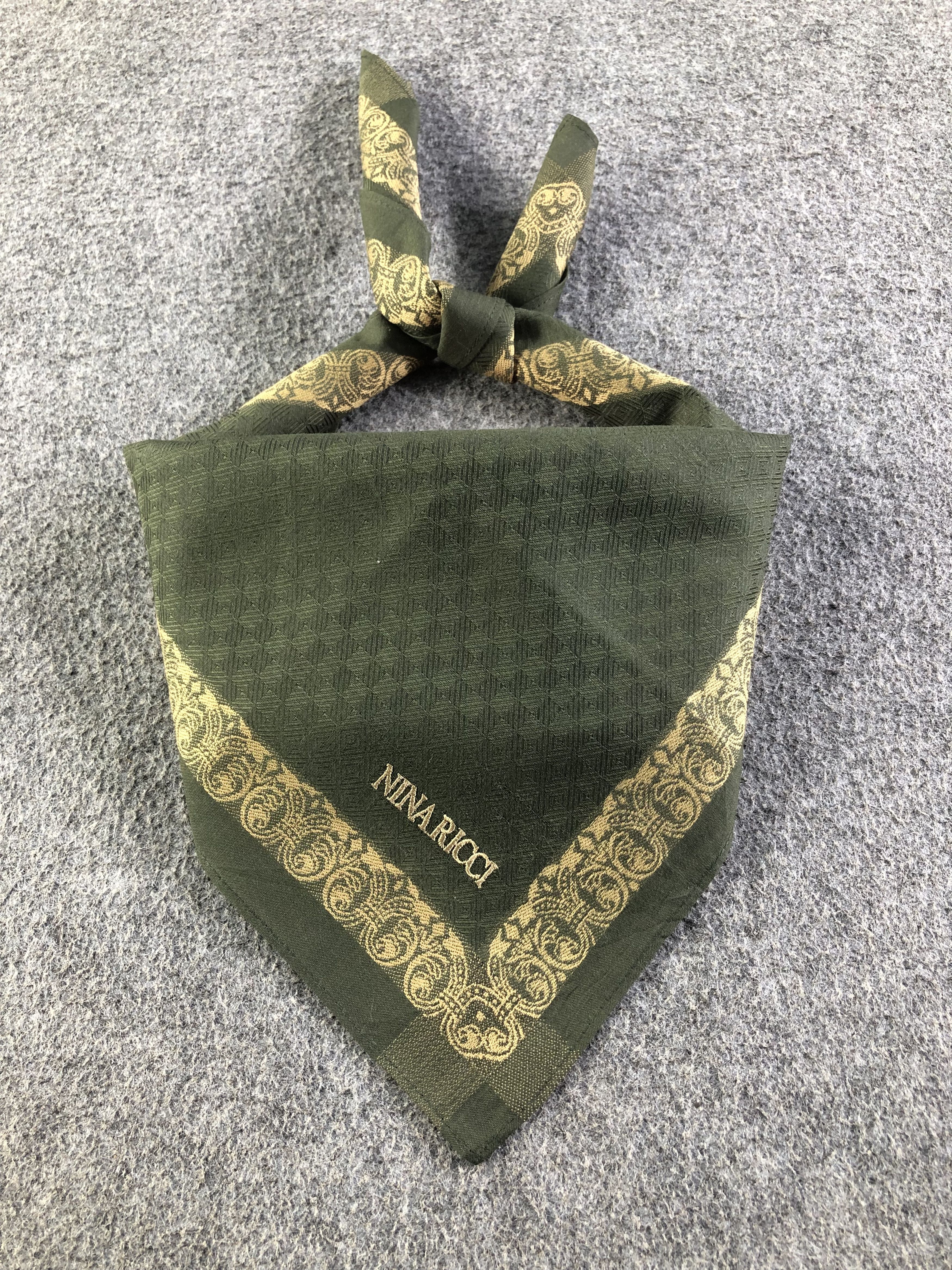 Nina Ricci Nina Ricci Handkerchief / Bandana / Neckerchief C363 Size ONE SIZE - 2 Thumbnail