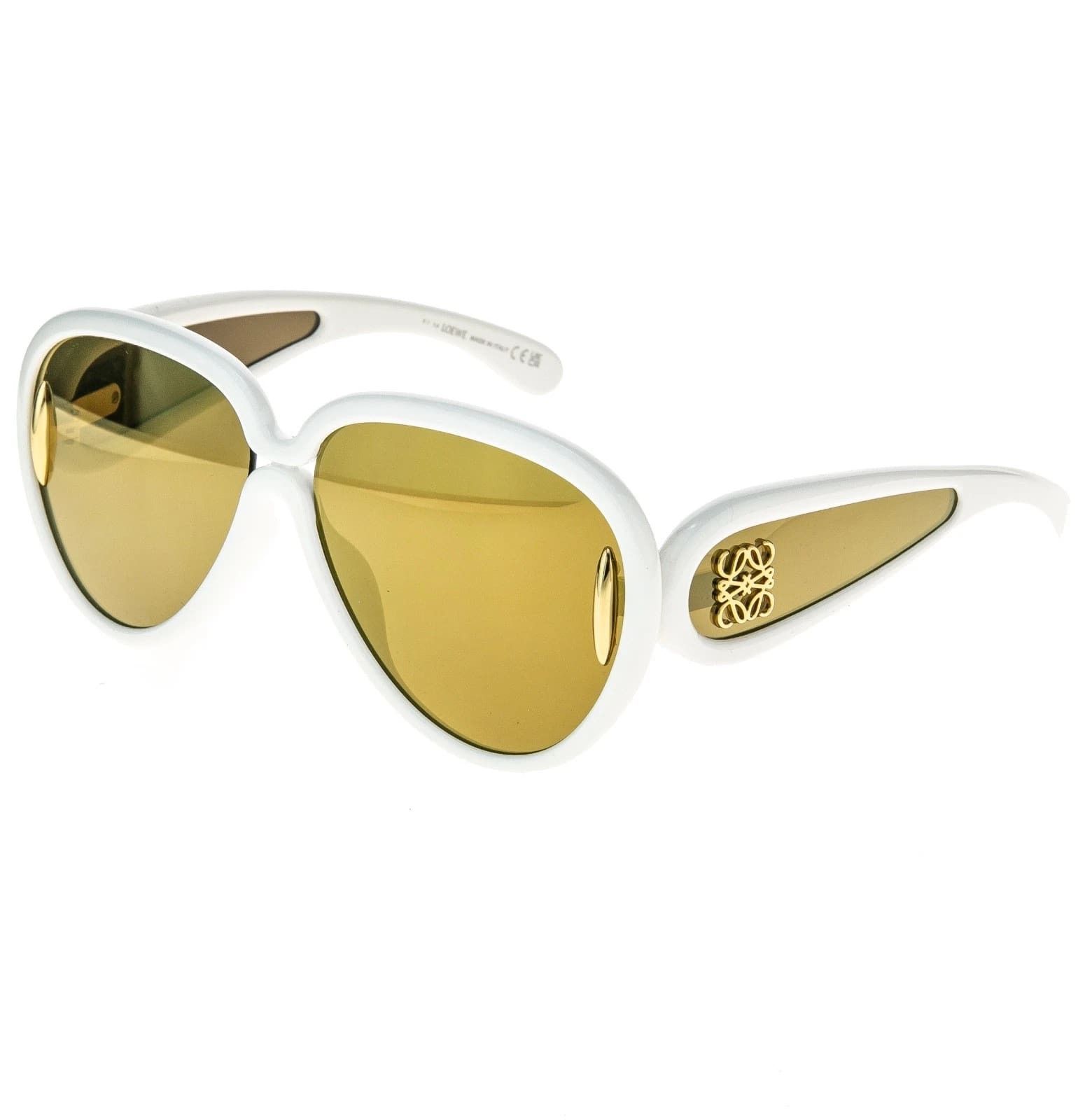 Loewe LOEWE LW40132I 40132 ANAGRAM PAULA IBIZA Mask White Sunglass Size ONE SIZE - 3 Thumbnail