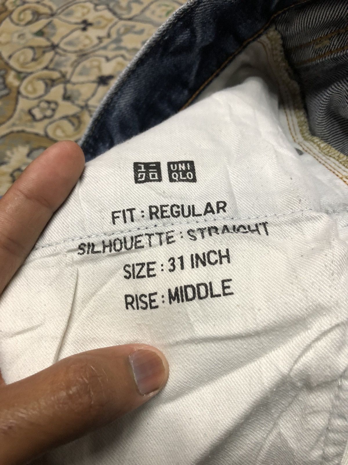 Uniqlo REDLINE‼️‼️SELVEDGE DISTRESSED DENIM BY UNIQLO Size US 31 - 5 Thumbnail