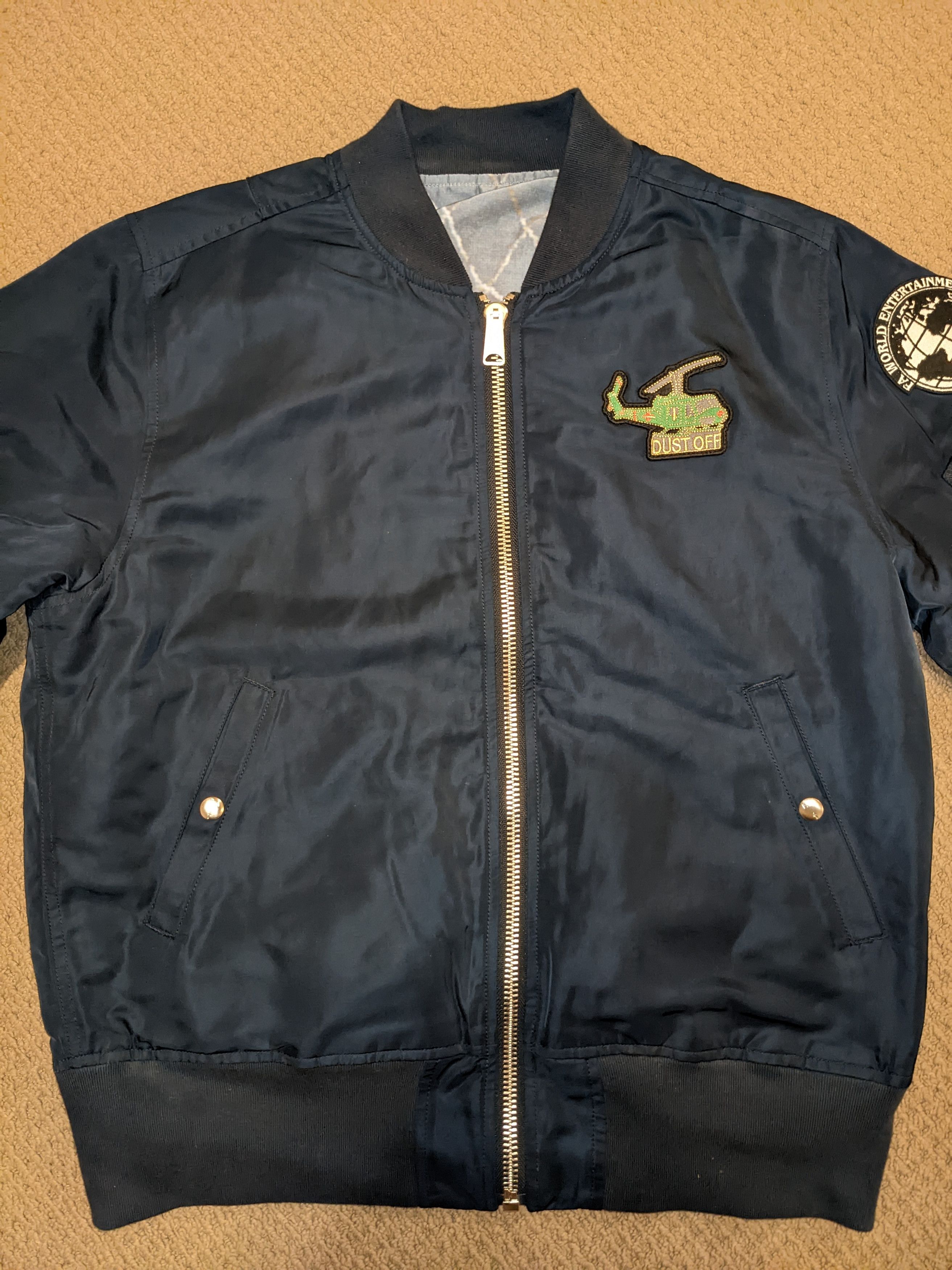 Fucking Awesome FA Reversible Bomber Jacket Size US L / EU 52-54 / 3 - 3 Thumbnail