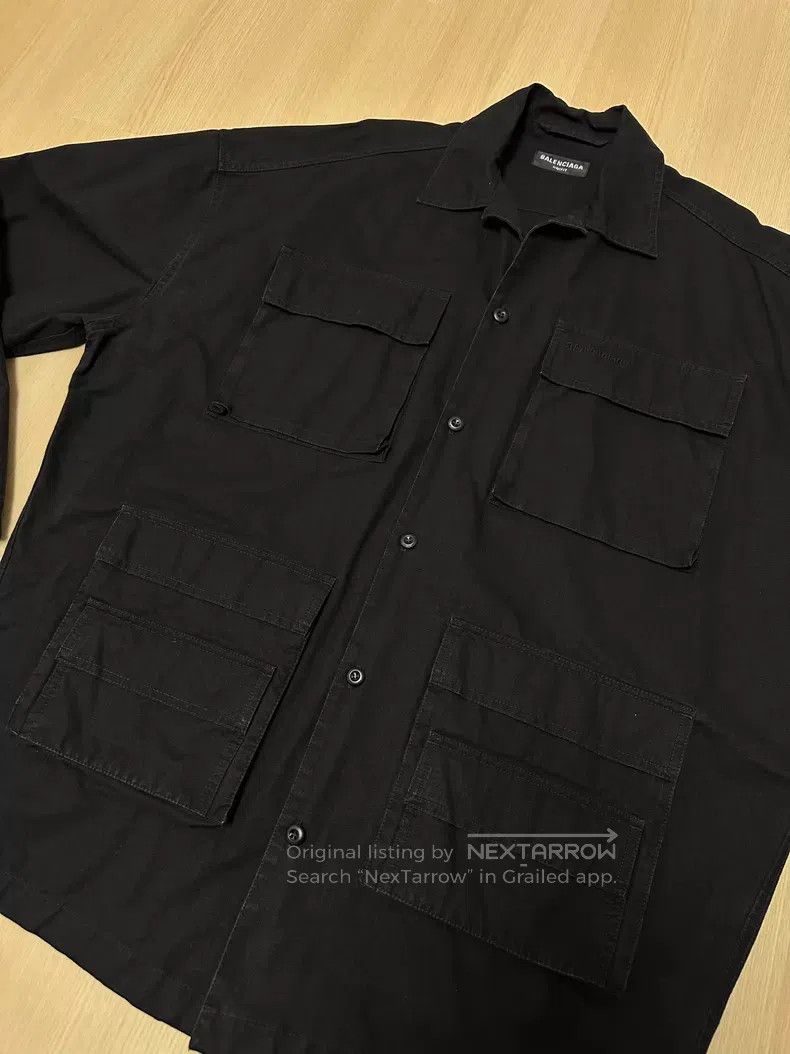 Balenciaga Balenciaga size 37 Four Pockets Washed Embroidered Logo Ca Size US S / EU 44-46 / 1 - 2 Thumbnail
