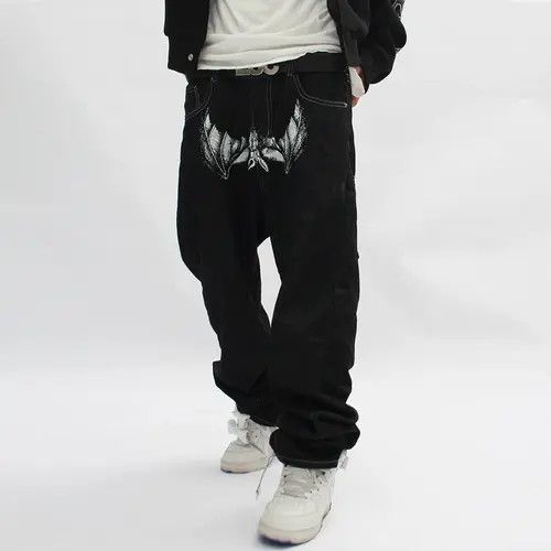 Jean custom pattern punk jeans Size US 30 / EU 46 - 6 Thumbnail