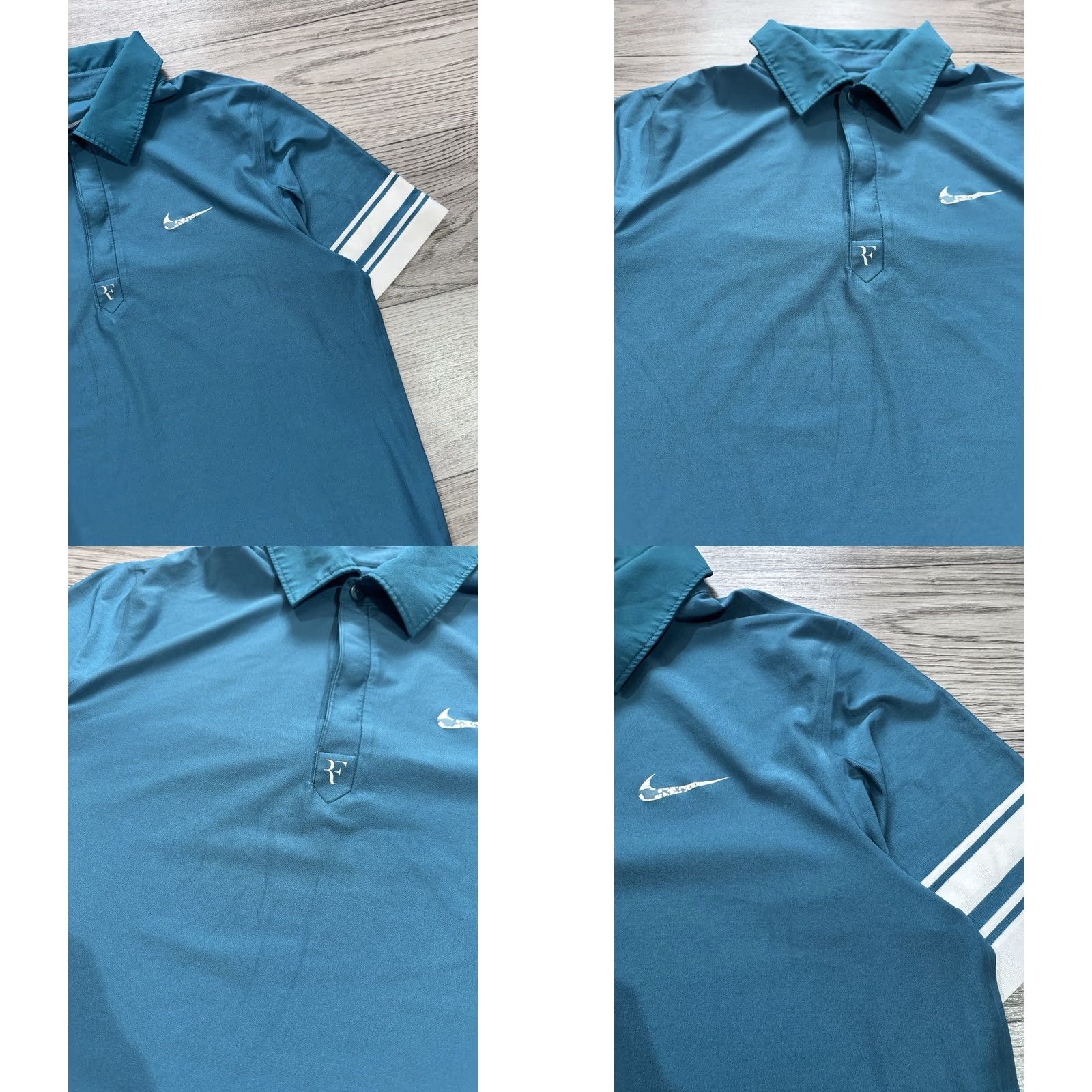 Nike Nike Roger Federer RF 2010 French Open Polo Shirt M Men Multicolor T-Shirt Size US M / EU 48-50 / 2 - 8 Thumbnail