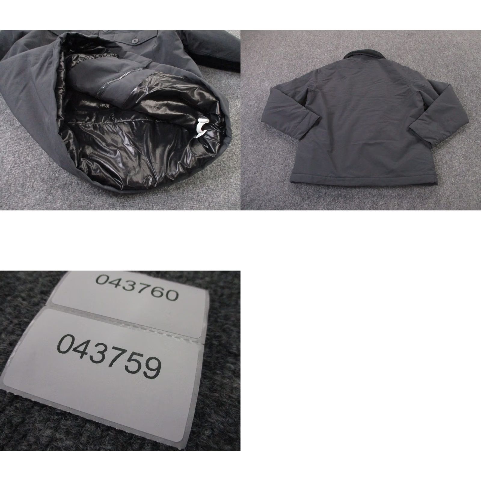 Vuori Vuori Jacket Mens L Black Men Gray Puffer Lined Hiking Outdoors Monterey Coat Classic V279 Size US L / EU 52-54 / 3 - 8 Thumbnail