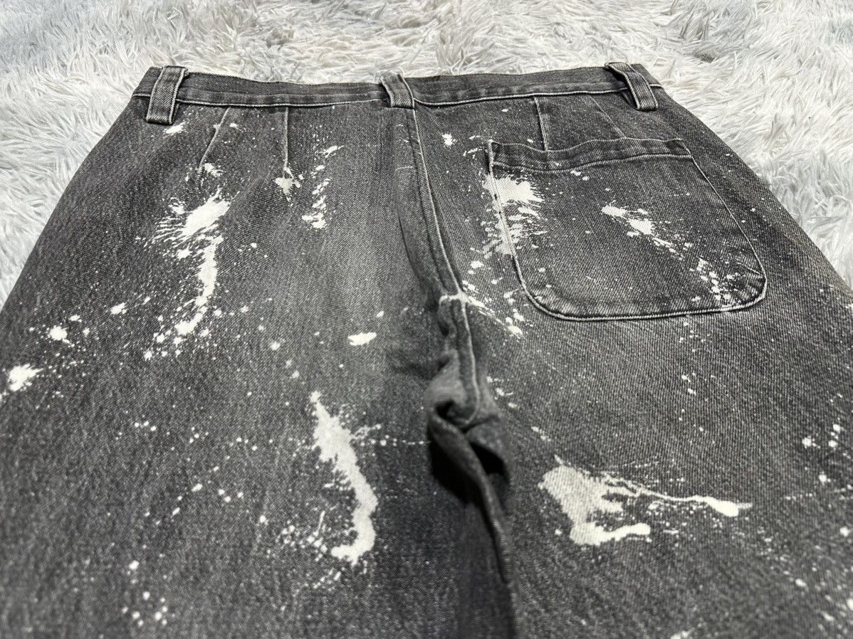 No Future 🔥Sick Y2K No Future Bondage Denim Distressed Punk Size US 32 / EU 48 - 8 Thumbnail