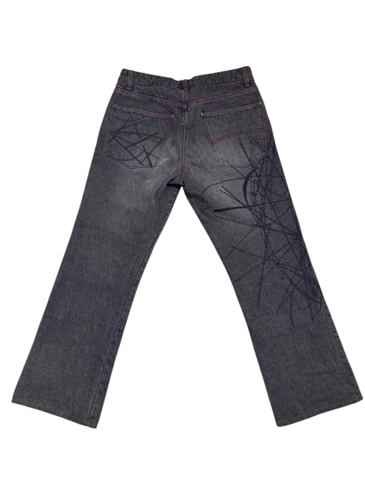 Armani Exchange Armani Exchange Men’s Scribble Jeans – Black – Size 31 Size US 31 - 5 Thumbnail