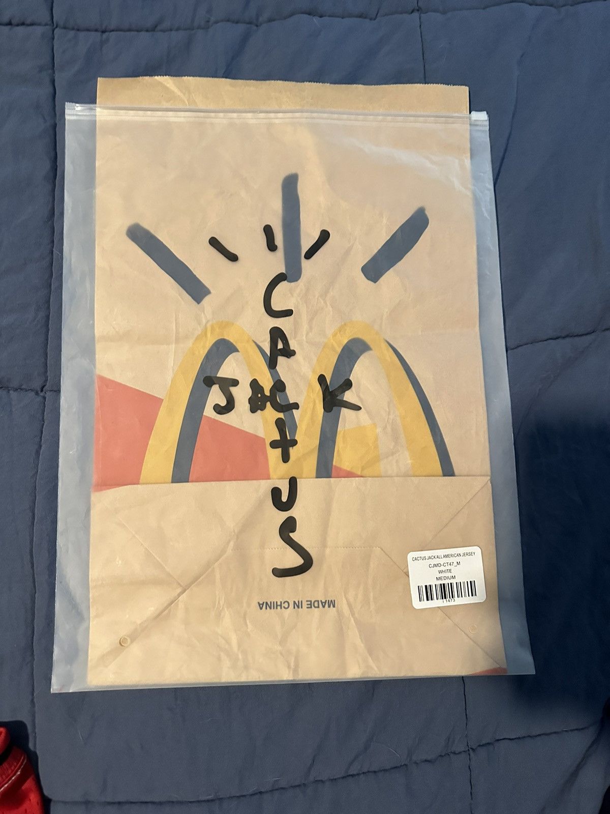 Travis Scott Cactus Jack All American McDonald’s Jersey Size US M / EU 48-50 / 2 - 6 Thumbnail