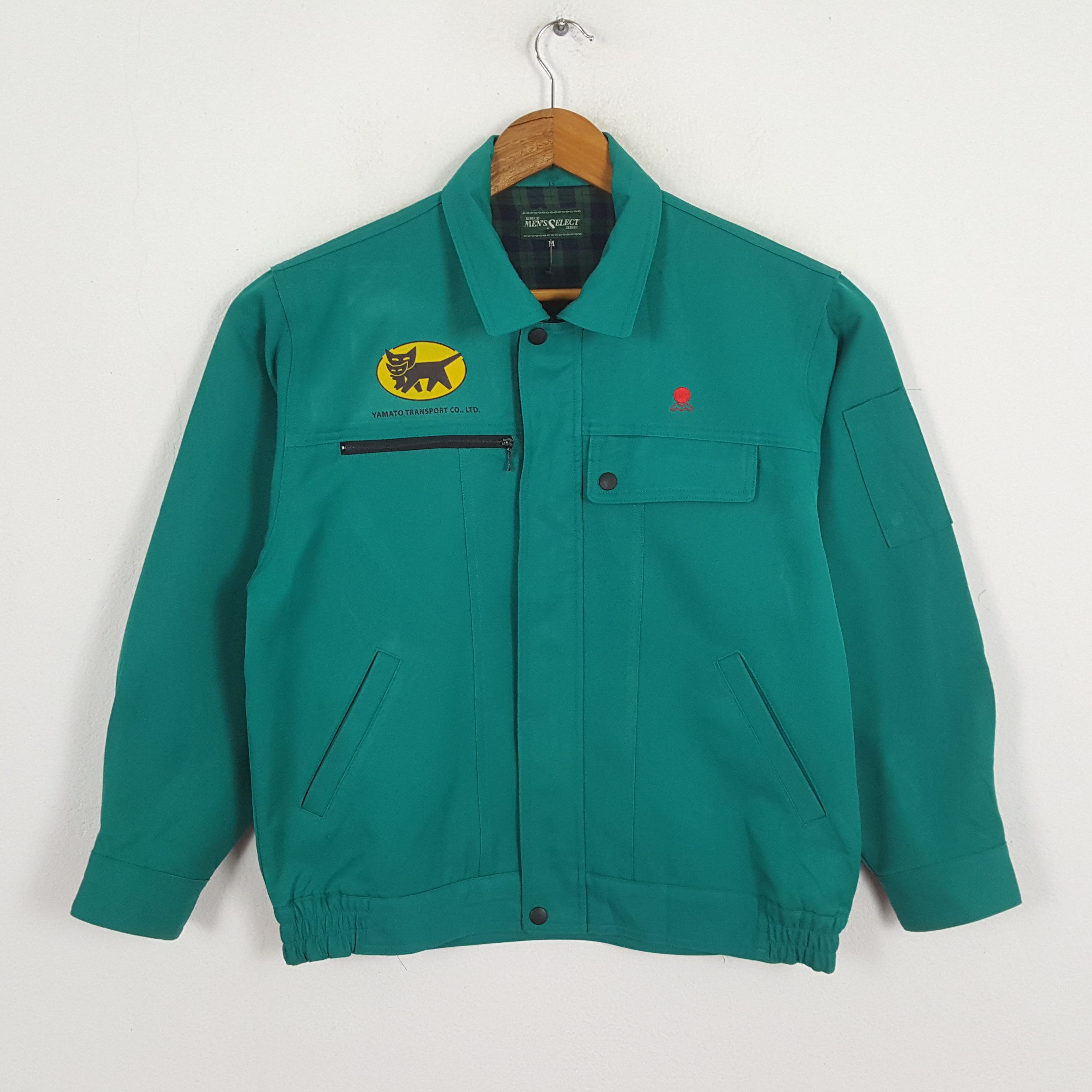 Japanese Brand × Vintage Vintage YAMATO TRANSPORT Japanese Company Custom Jacket Size US M / EU 48-50 / 2 - 3 Thumbnail