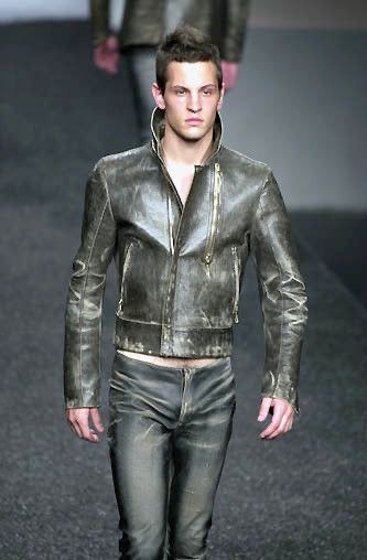 Just Cavalli ARCHIVE S/S 2000 RUNWAY LEATHER JACKET Size US M / EU 48-50 / 2 - 1 Thumbnail