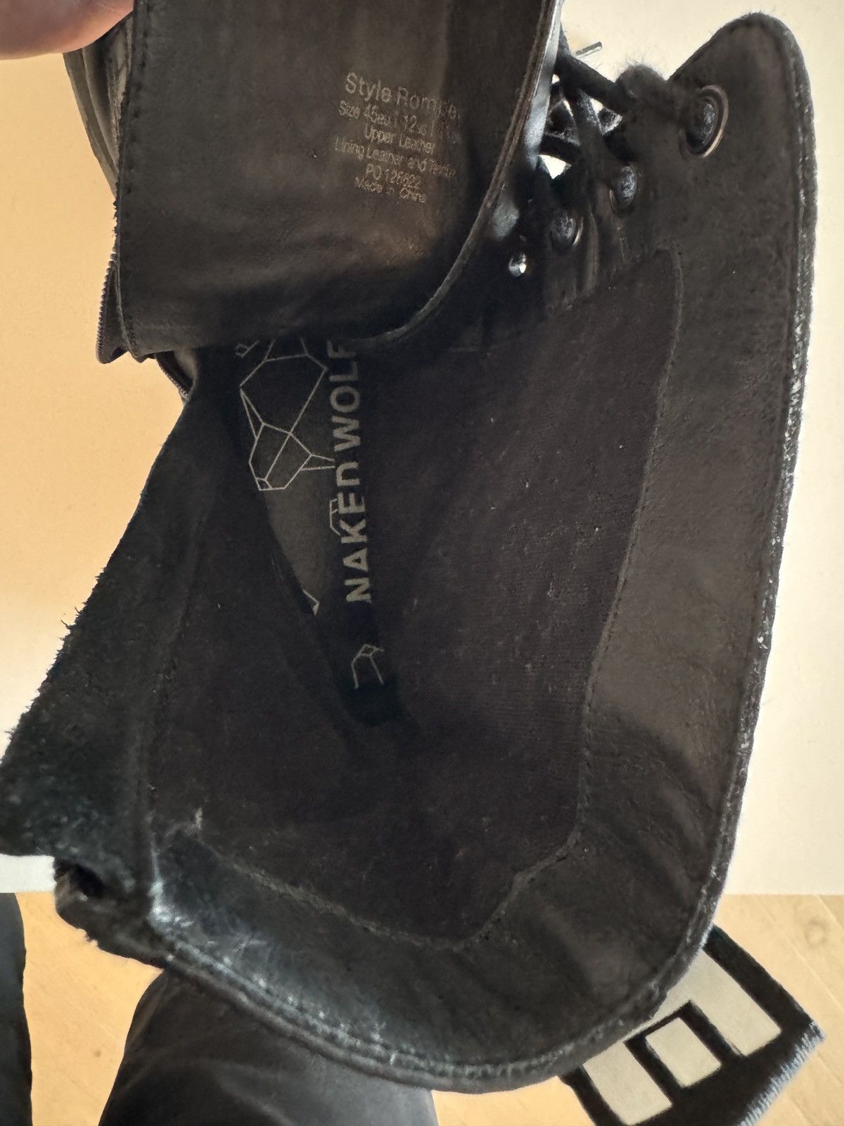 NAKED WOLFE Naked Wolfe Leather Boots Size US 12 / EU 45 - 8 Thumbnail