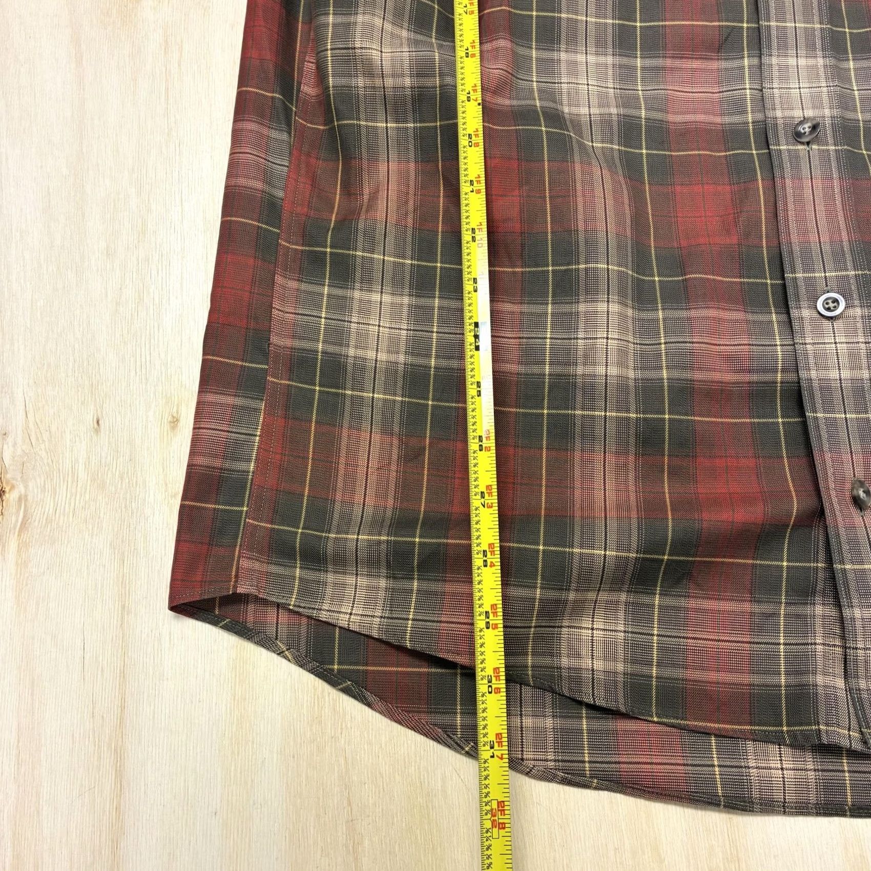 Vintage Cabela'S Shirt Mens MT Big Tall Red Plaid Long Sleeve Button Casual Fall Size US M / EU 48-50 / 2 - 4 Thumbnail