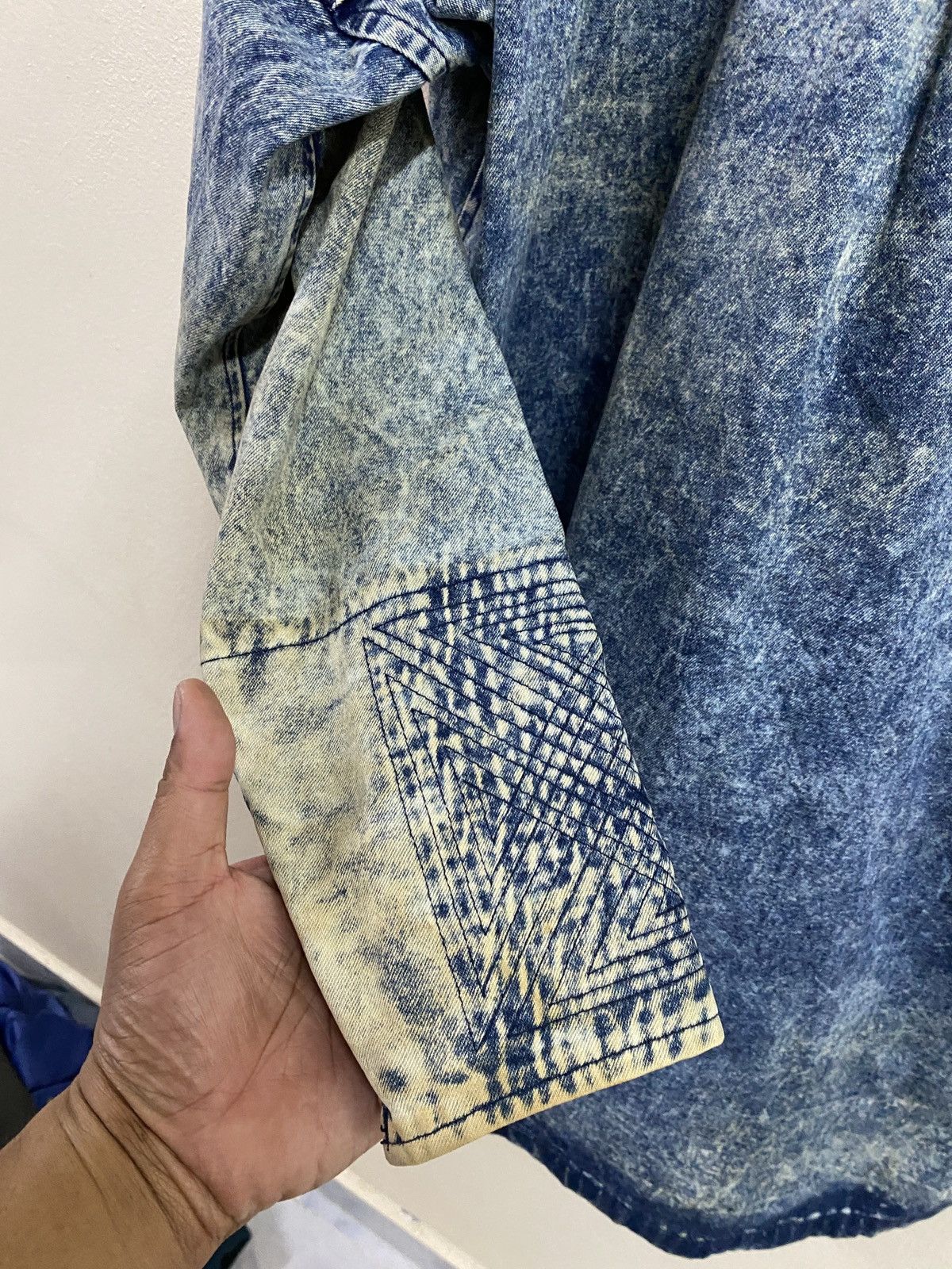 Kapital Vtg Japanese Brand Denim Acid Wash Blue Size US XL / EU 56 / 4 - 6 Thumbnail