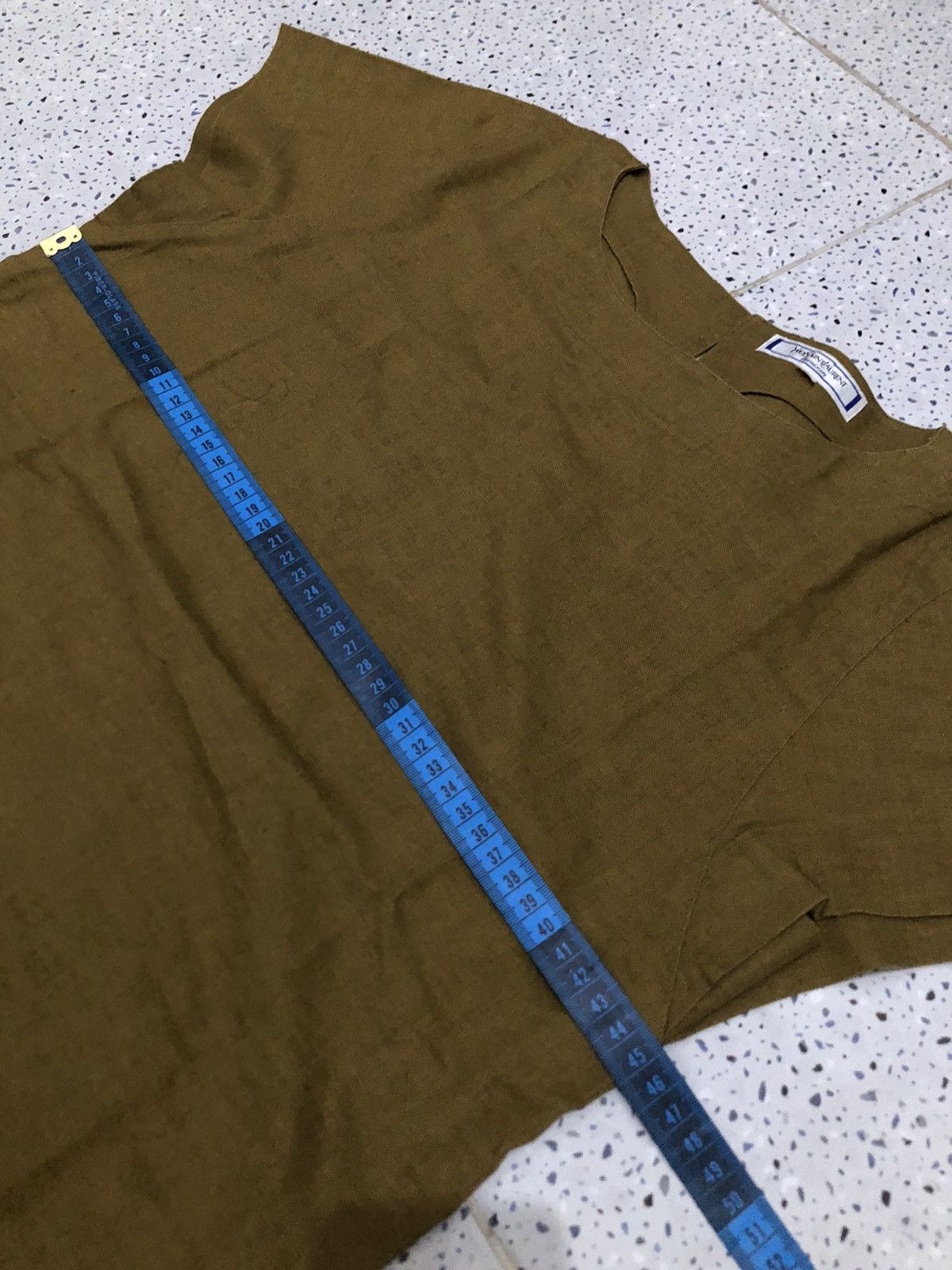 Yves Saint Laurent Yves Saint Laurent Brown Women Tops Blouse Size S / US 4 / IT 40 - 11 Thumbnail