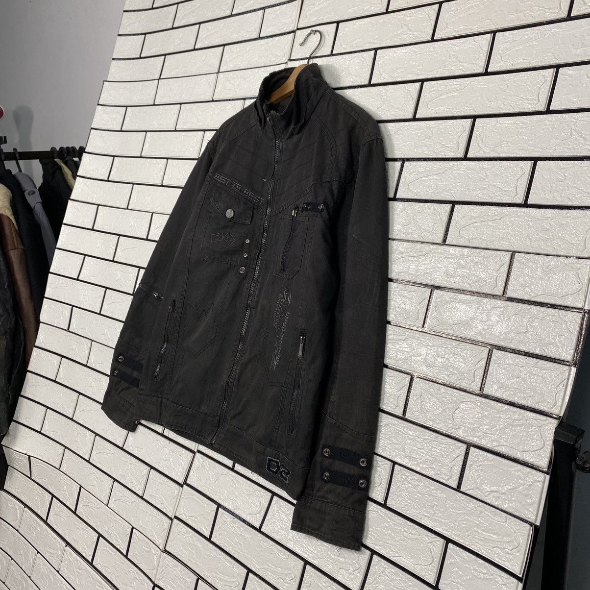 Japanese Brand 📌D-Two International Standard Biker Racing Jacket Size US XL / EU 56 / 4 - 3 Thumbnail