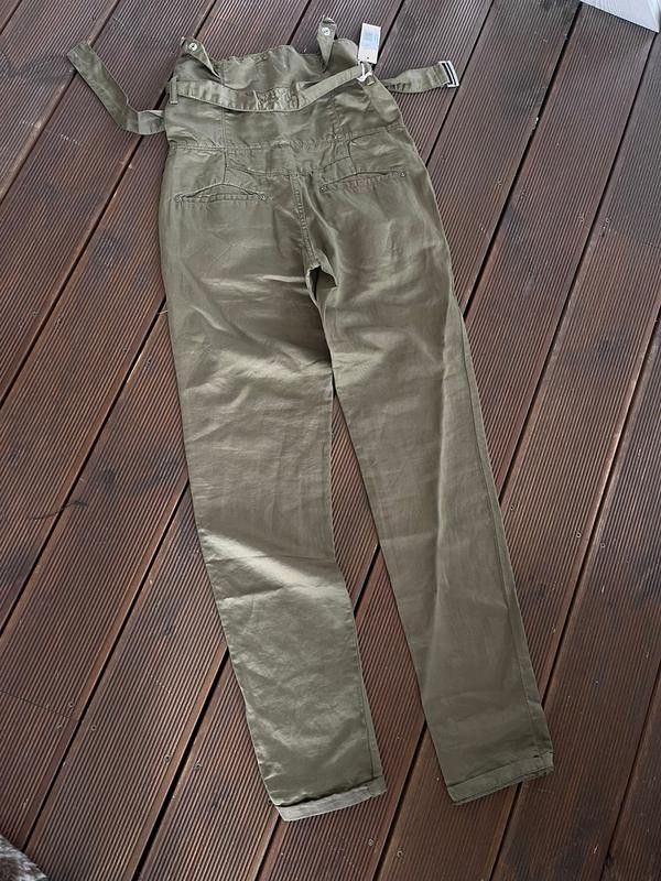 Diesel Diesel Khaki Skinny Pants with corset Size 29" - 2 Thumbnail