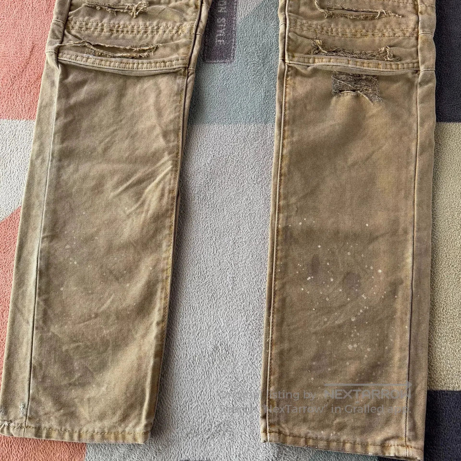 Denim & Supply Ralph Lauren Ralph Lauren Denim Supply Vintage Canvas Work Pants. Size US 29 - 4 Thumbnail