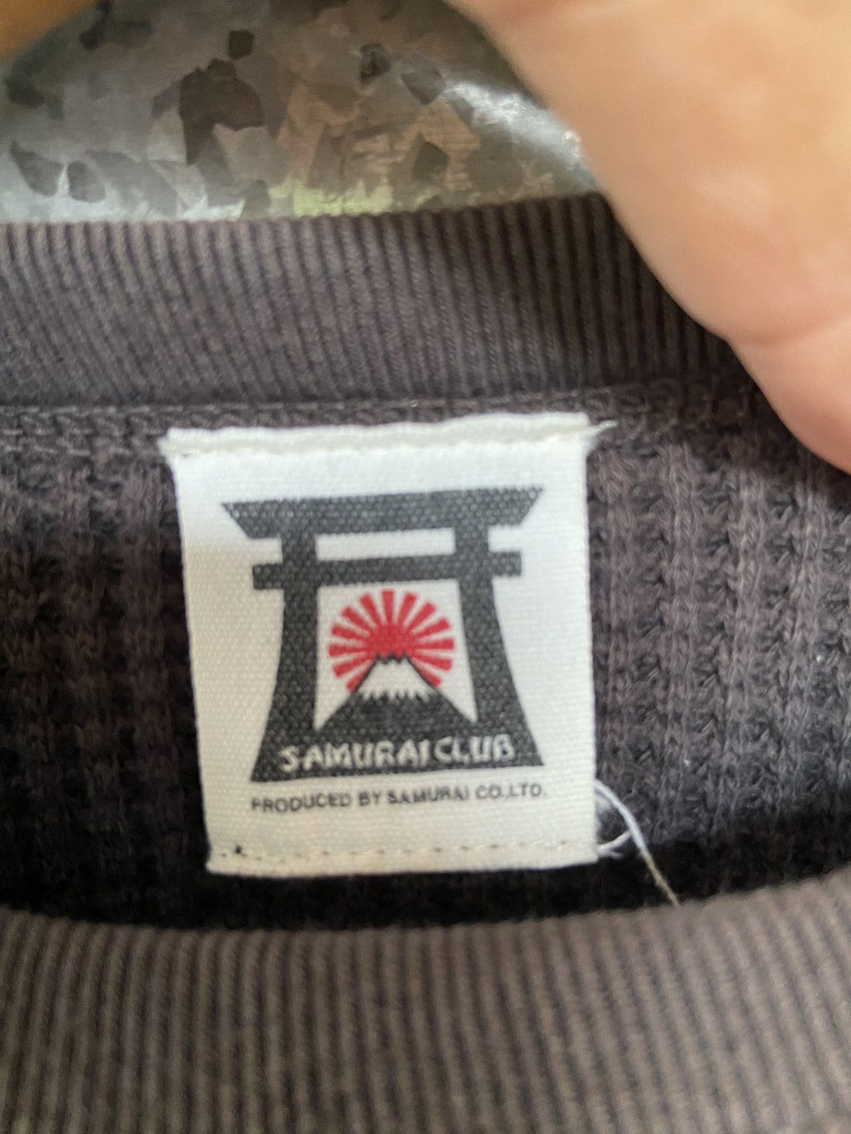 Samurai Jeans 🔥 Sun faded Samurai Garage t shirt long sleeve Size US S / EU 44-46 / 1 - 5 Thumbnail